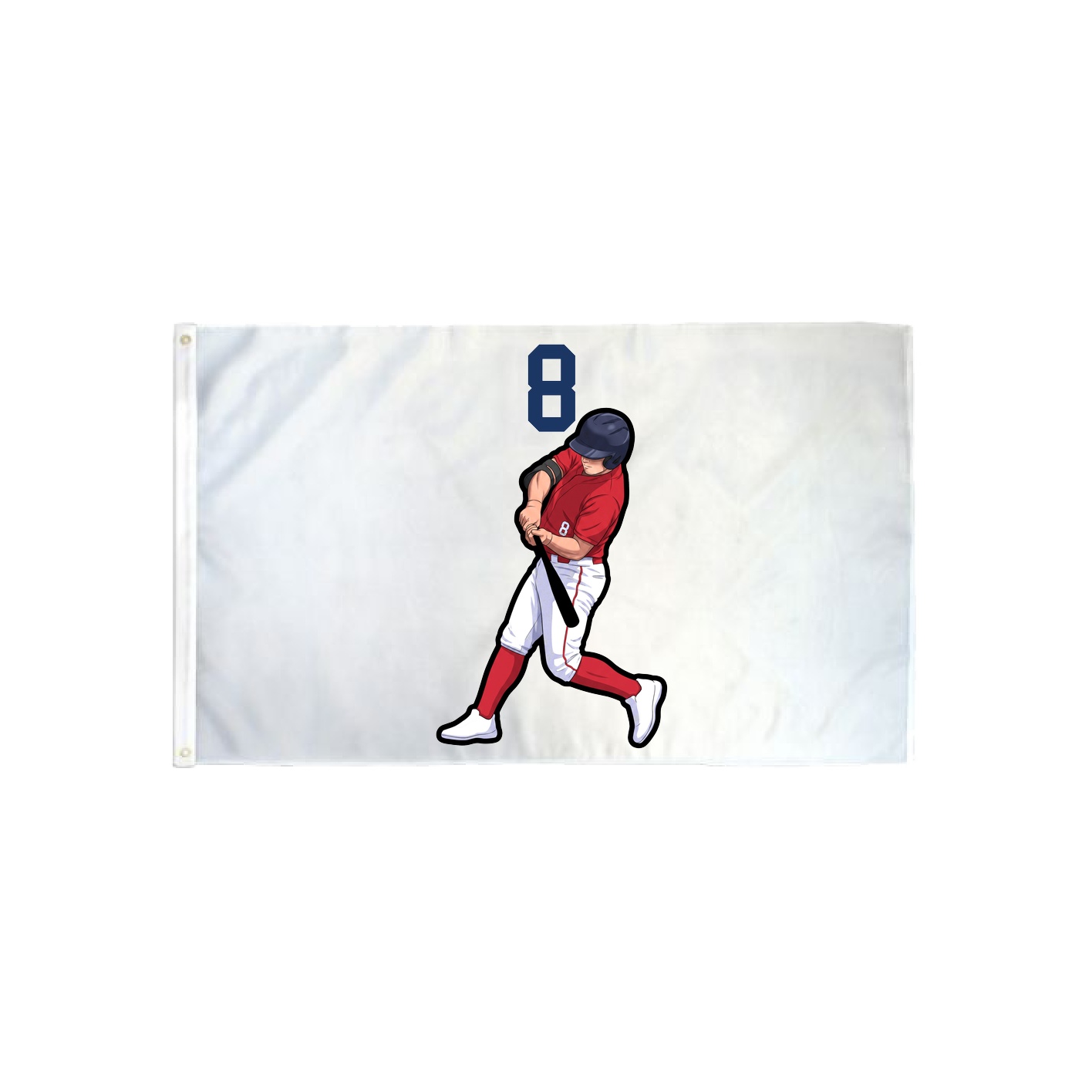3x5 Flag — Number Top in Classic