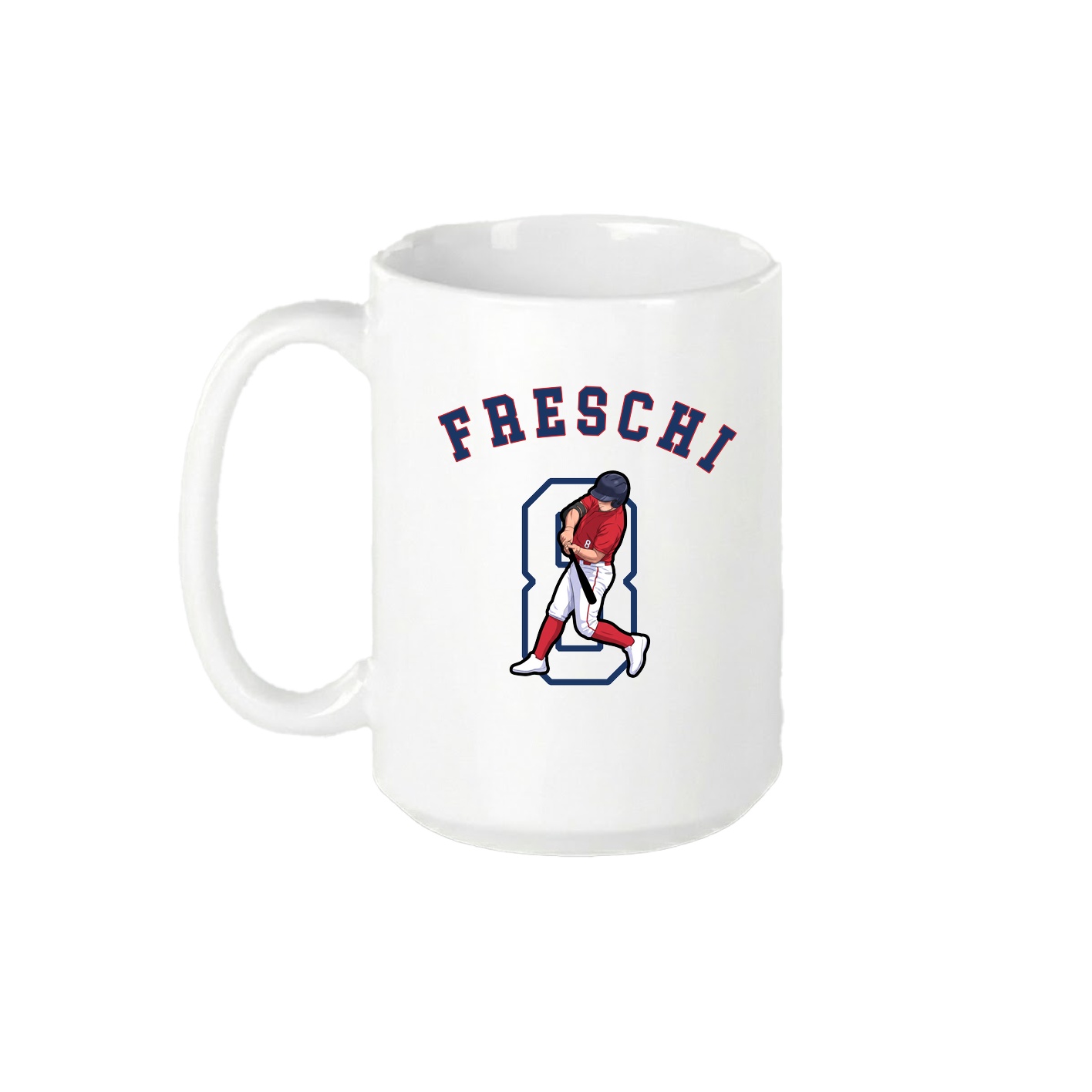 15oz Coffee Mug — Shirsey Arch in White