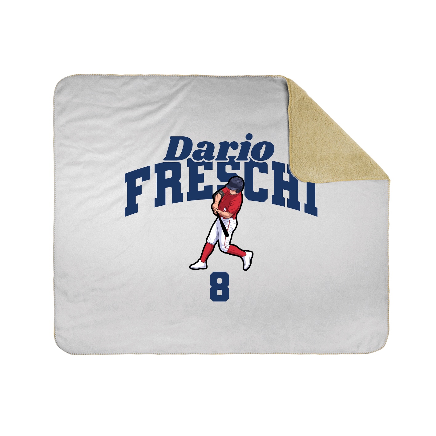 Throw Blanket — Signature Arch in White