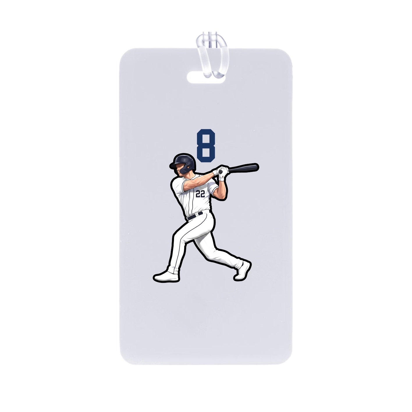 Bag Tag — Number Top in Classic