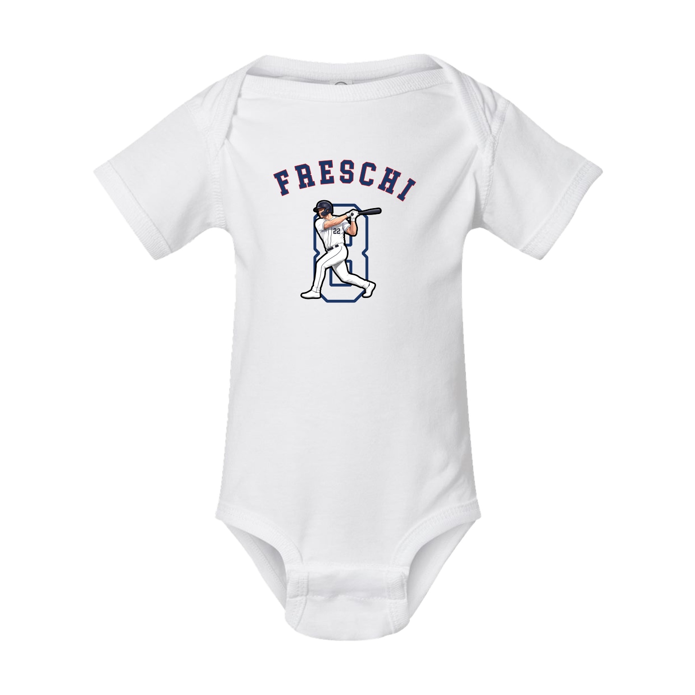 Baby Onesie — Shirsey Arch in White