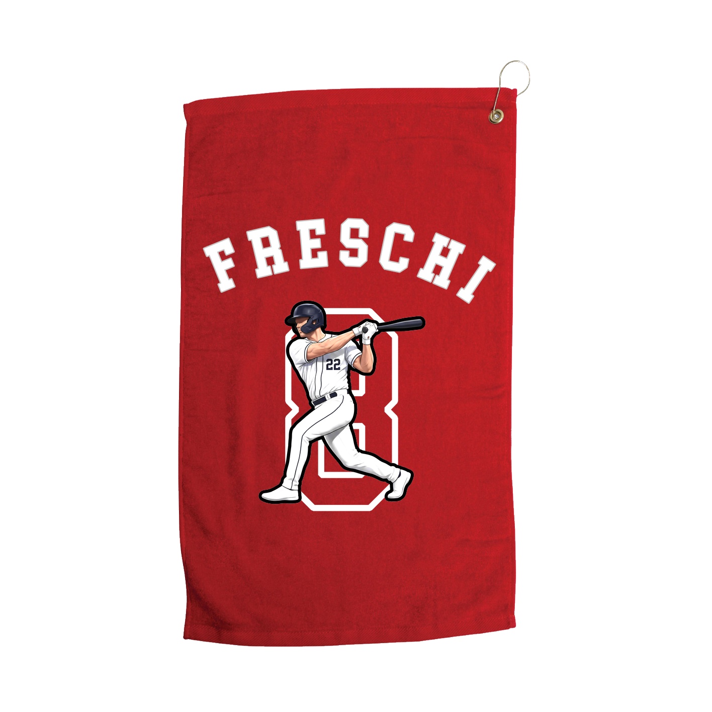 Golf Towel — Shirsey Arch in Red