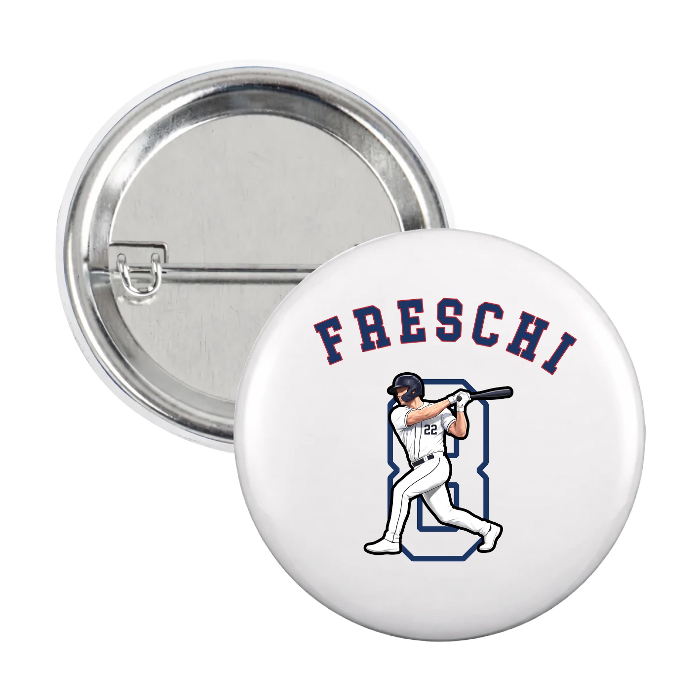 Game Day Button — Shirsey Arch in White