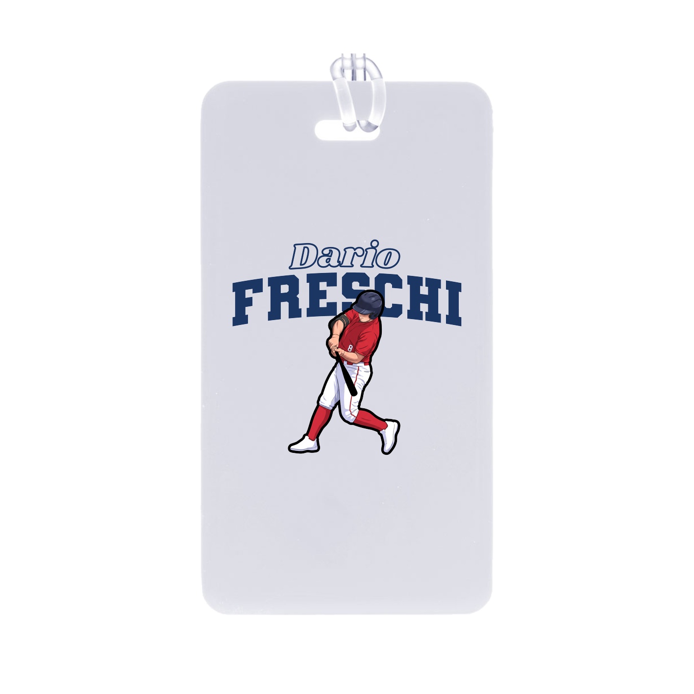 Bag Tag — Name Arch in Classic