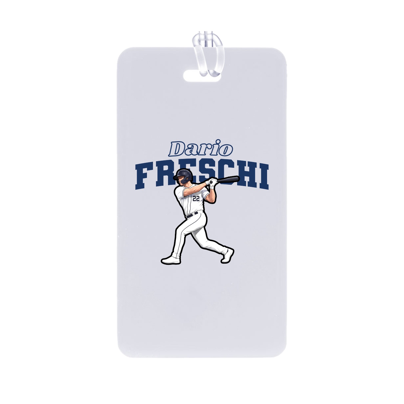 Bag Tag — Name Arch in Classic