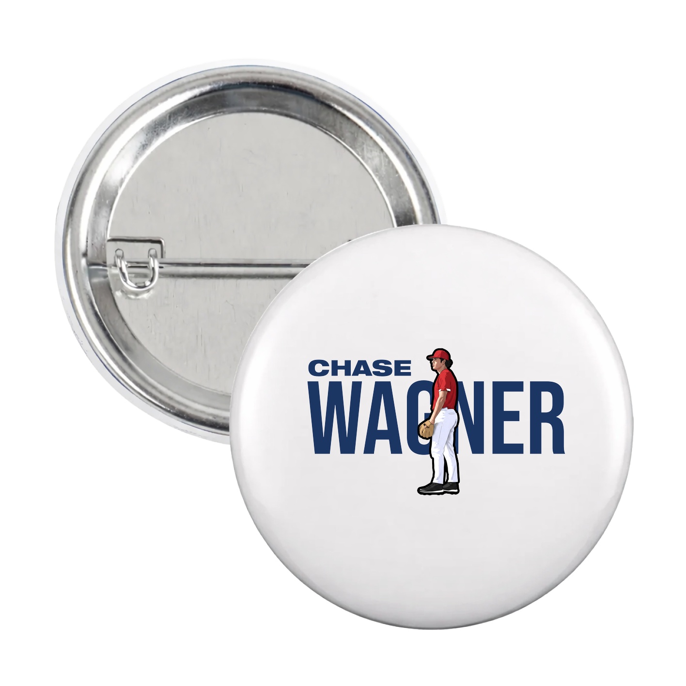 Game Day Button — Player Name in White
