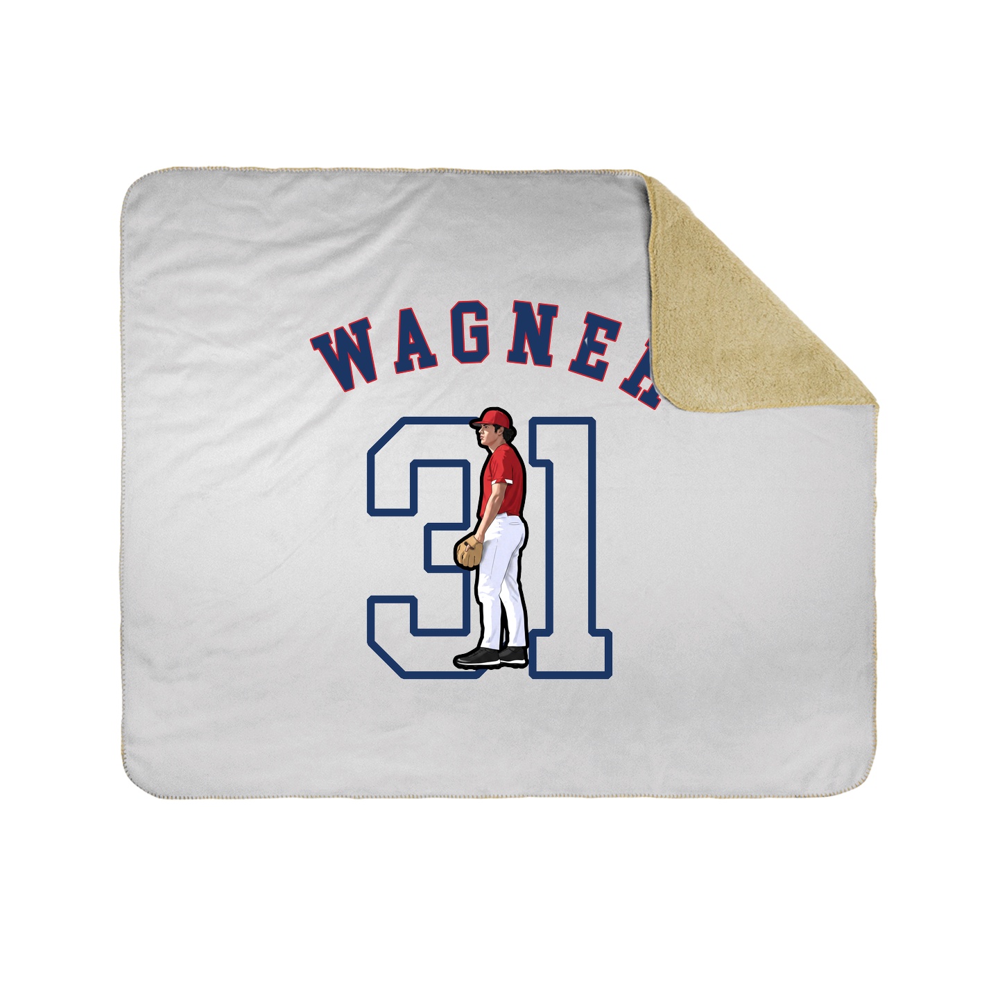 Throw Blanket — Shirsey Arch in White