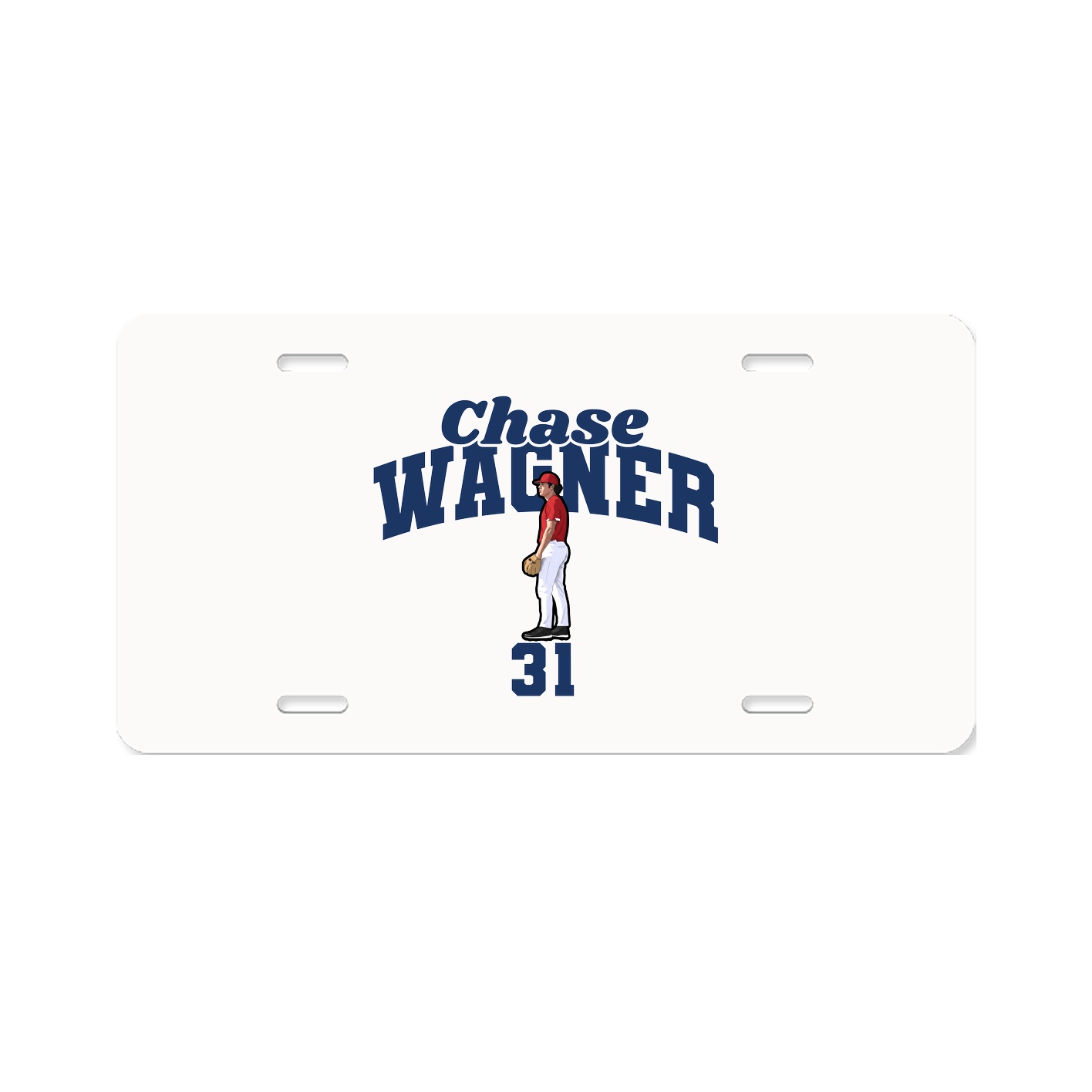 License Plate — Signature Arch in Classic