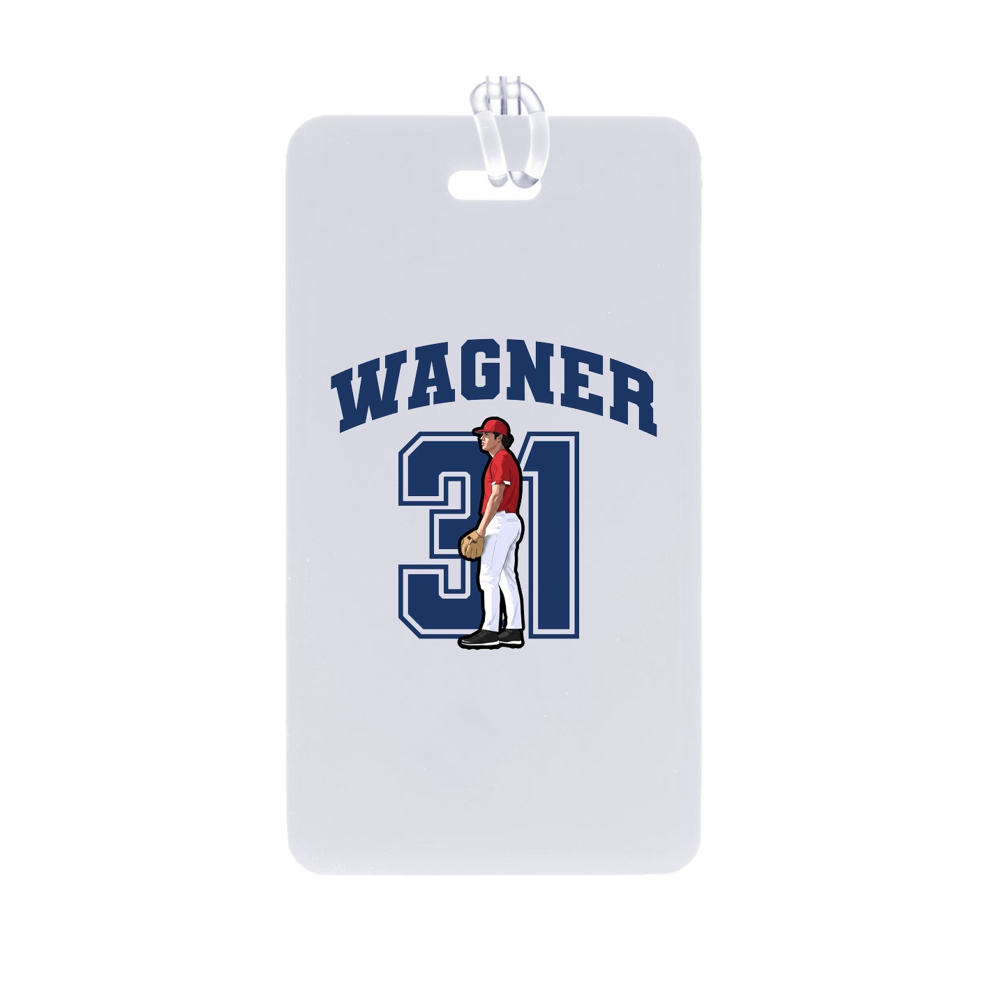 Bag Tag — Number in Classic