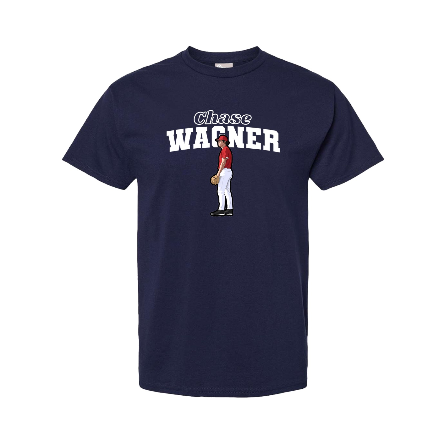 Tee — Name Arch in Navy