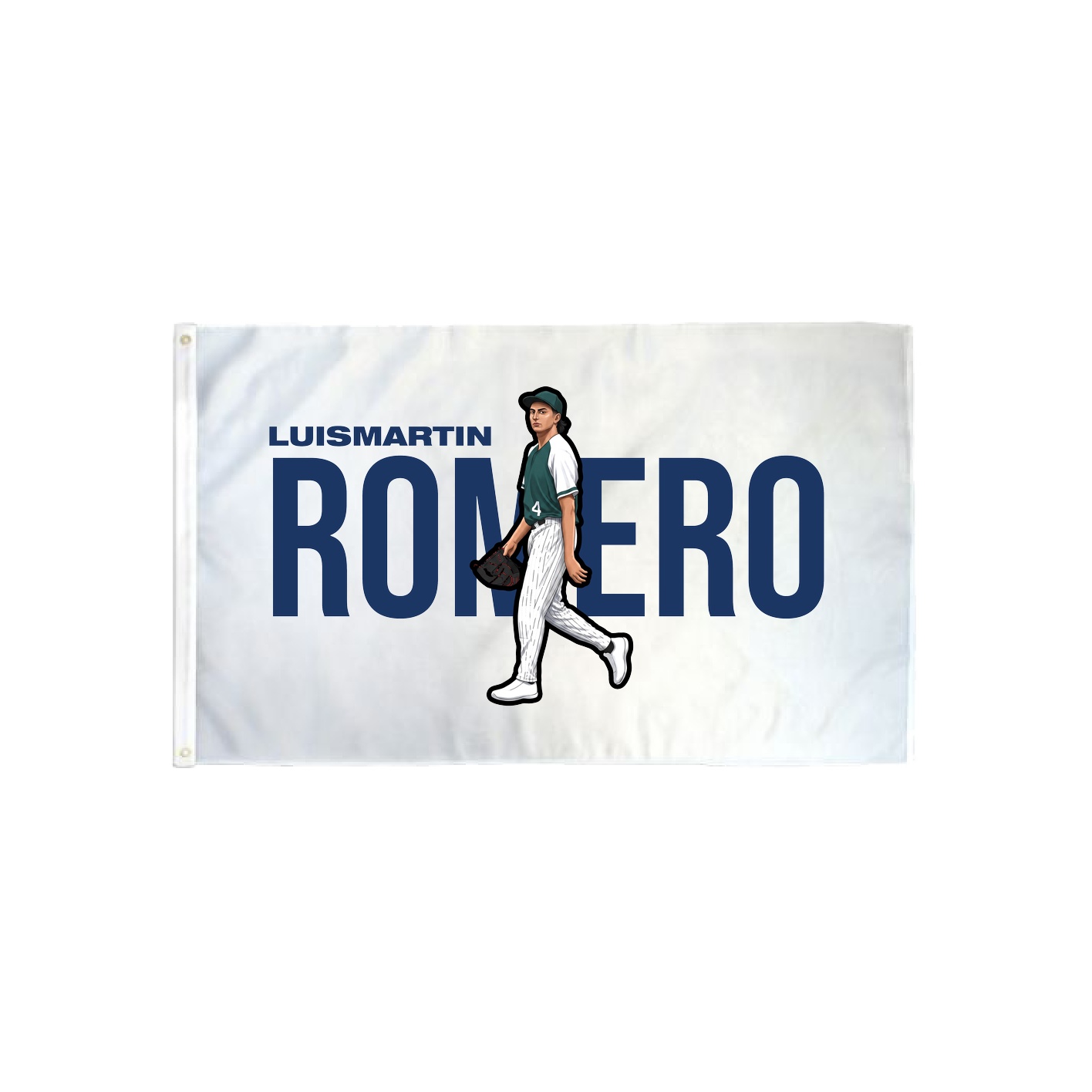 3x5 Flag — Player Name in Classic
