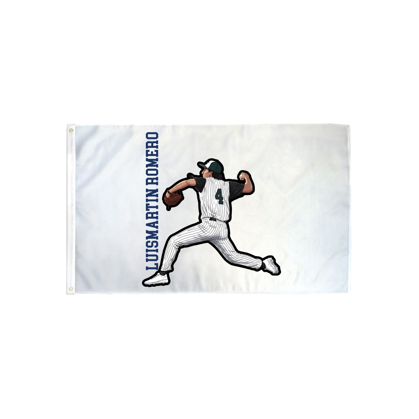 3x5 Flag — Name Vertical in Classic