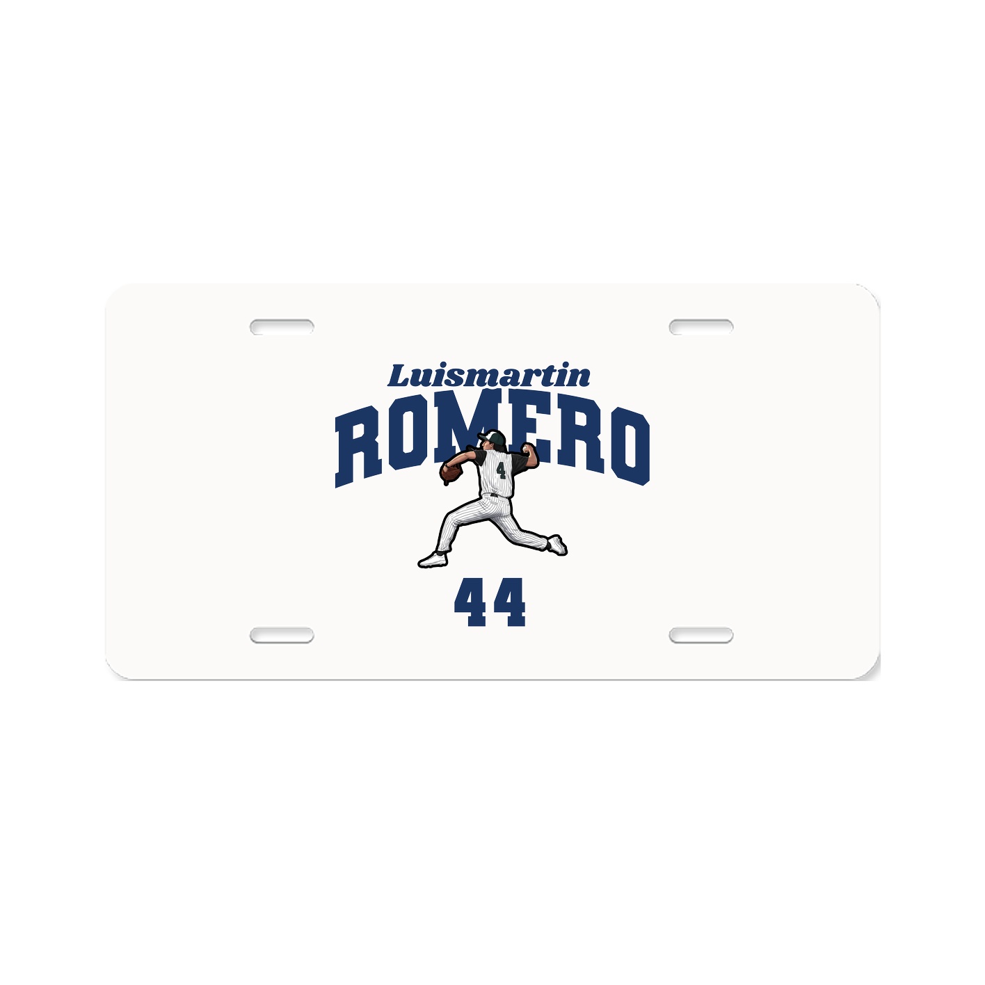 License Plate — Signature Arch in Classic
