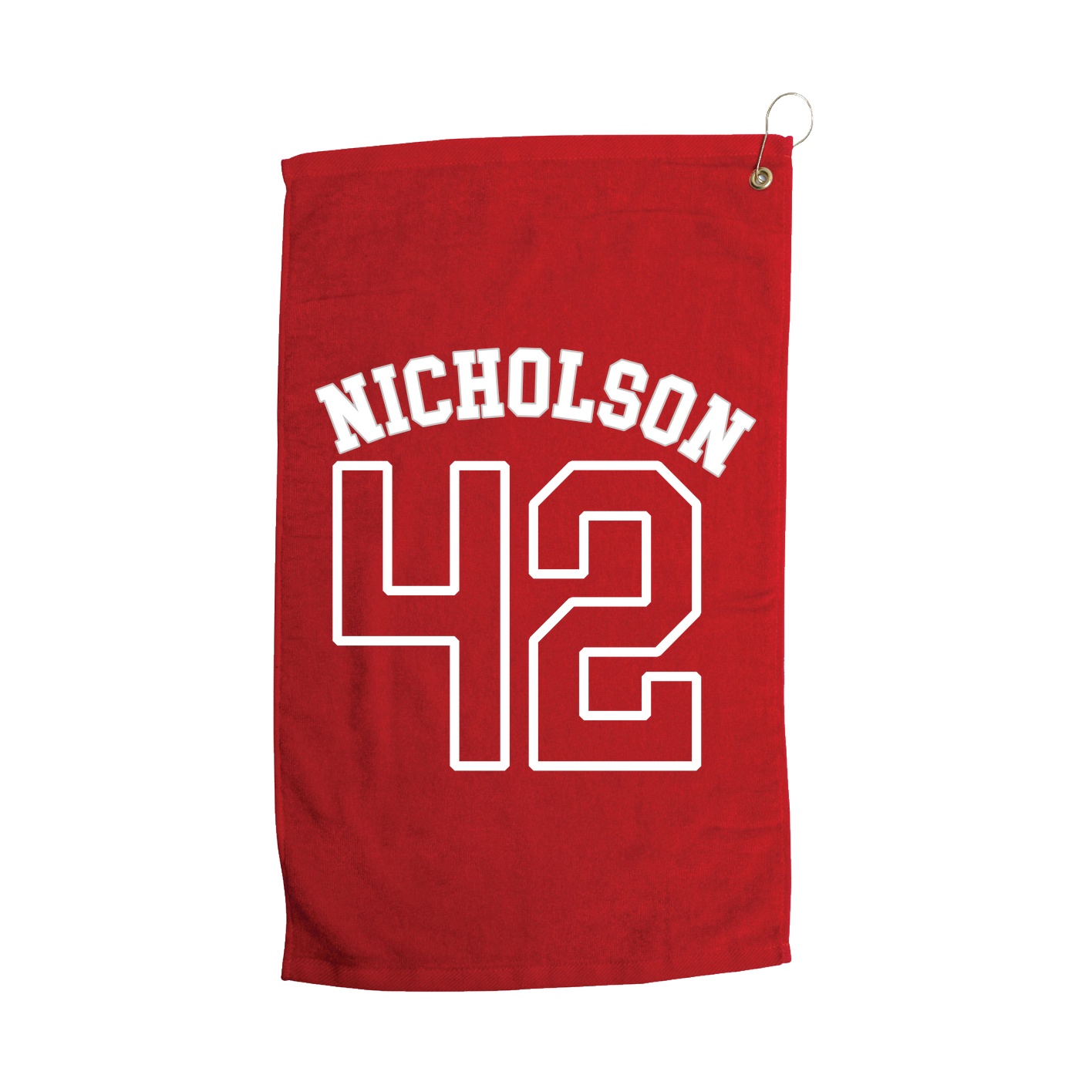 Golf Towel — Shirsey Arch in Red