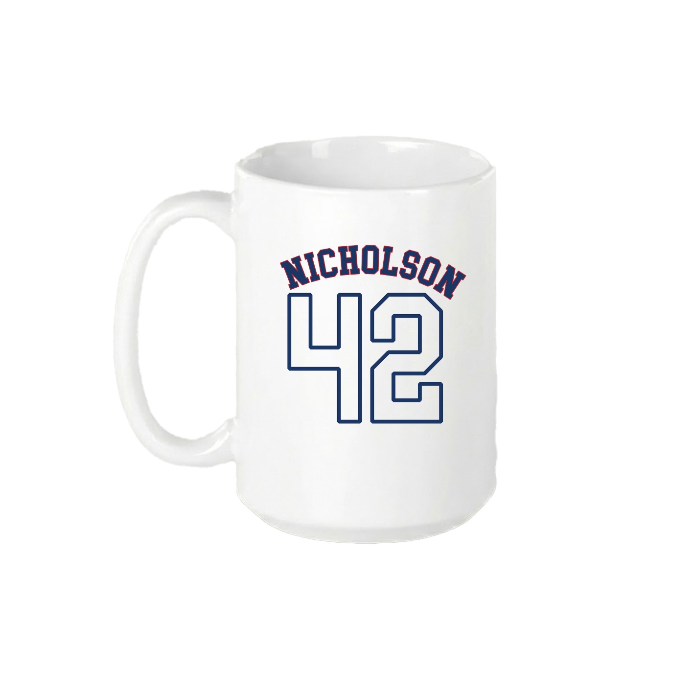 15oz Coffee Mug — Shirsey Arch in White