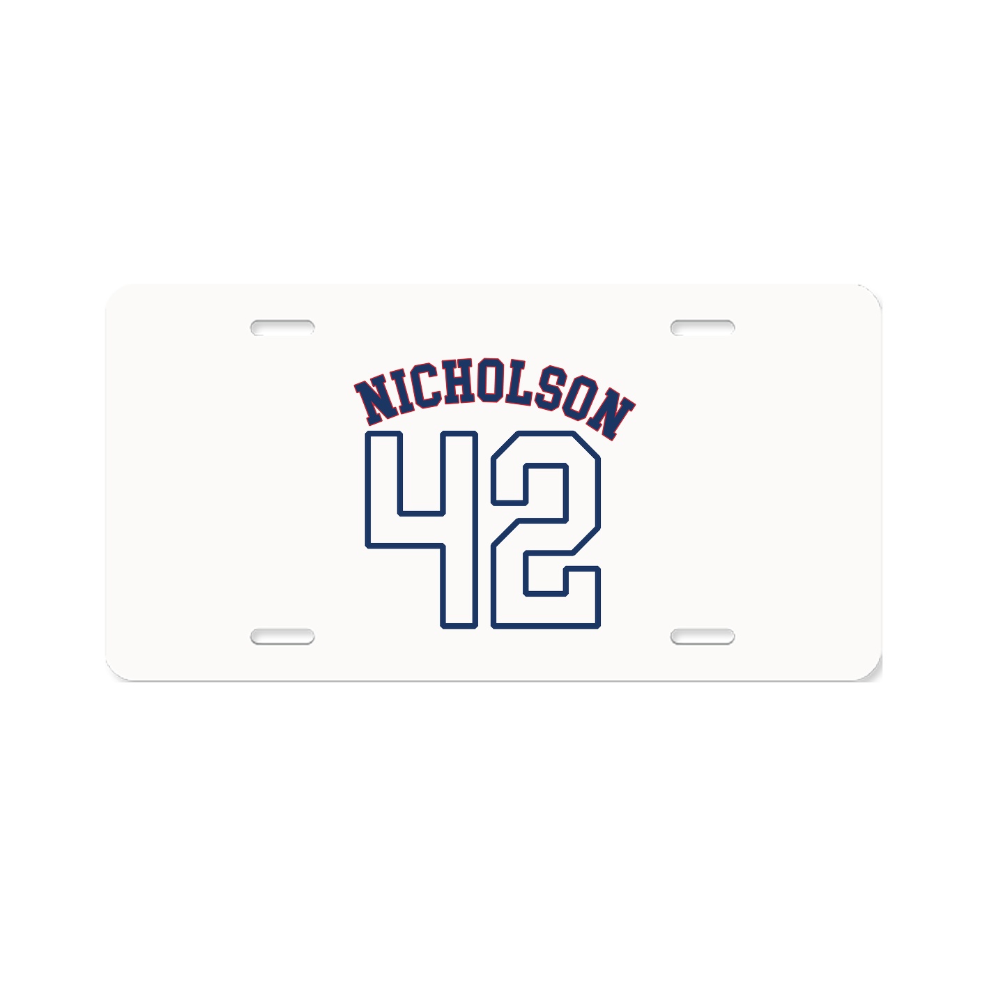 License Plate — Shirsey Arch in Classic