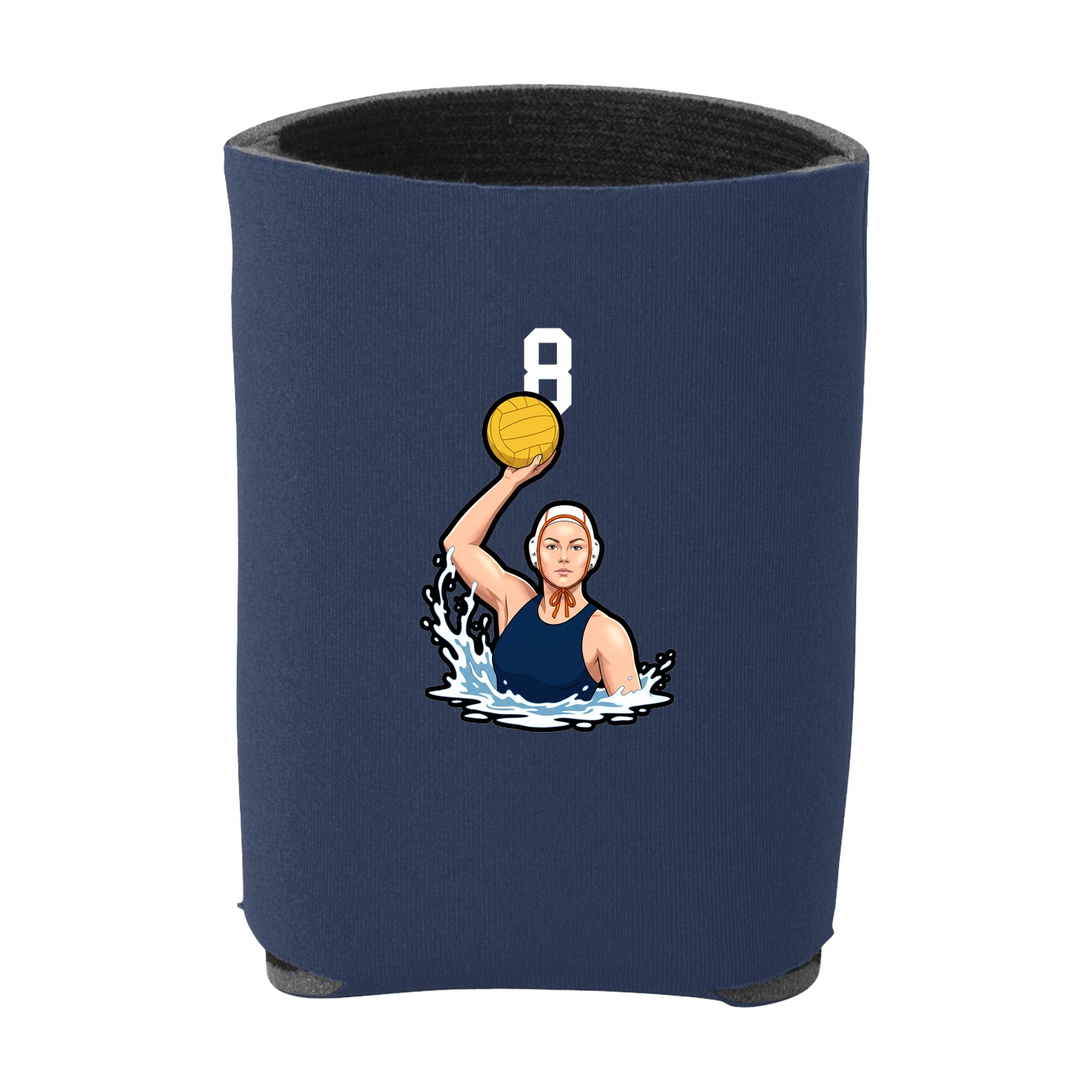 Can Holder — Number Top in Navy