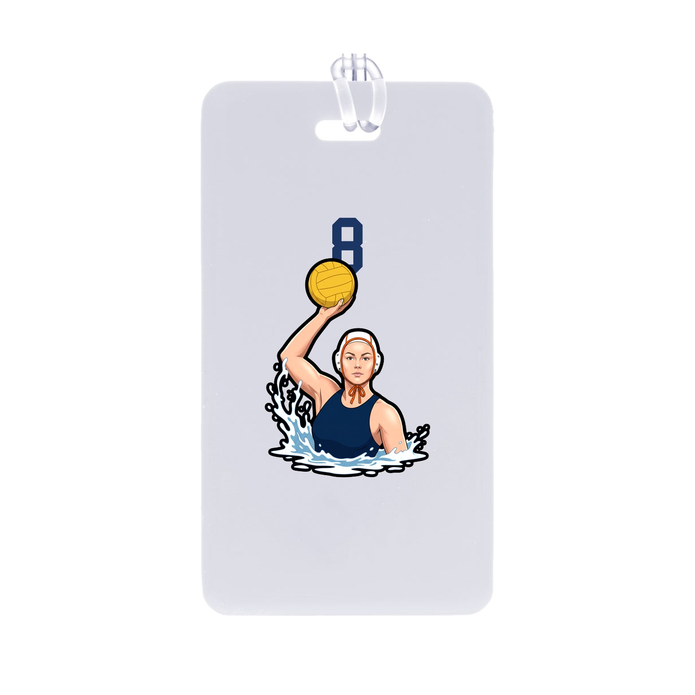Bag Tag — Number Top in Classic