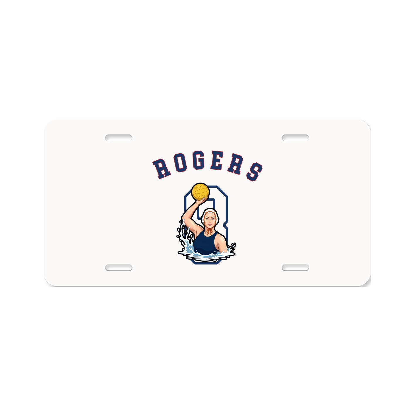 License Plate — Shirsey Arch in Classic