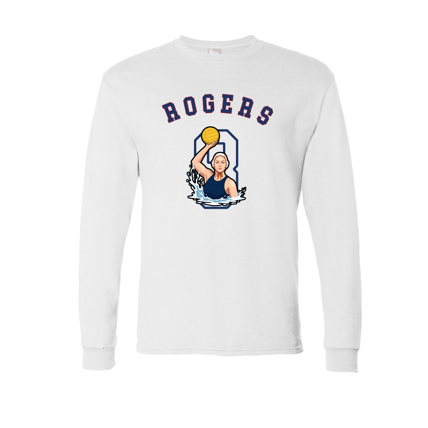 Long Sleeve Tee — Shirsey Arch in White