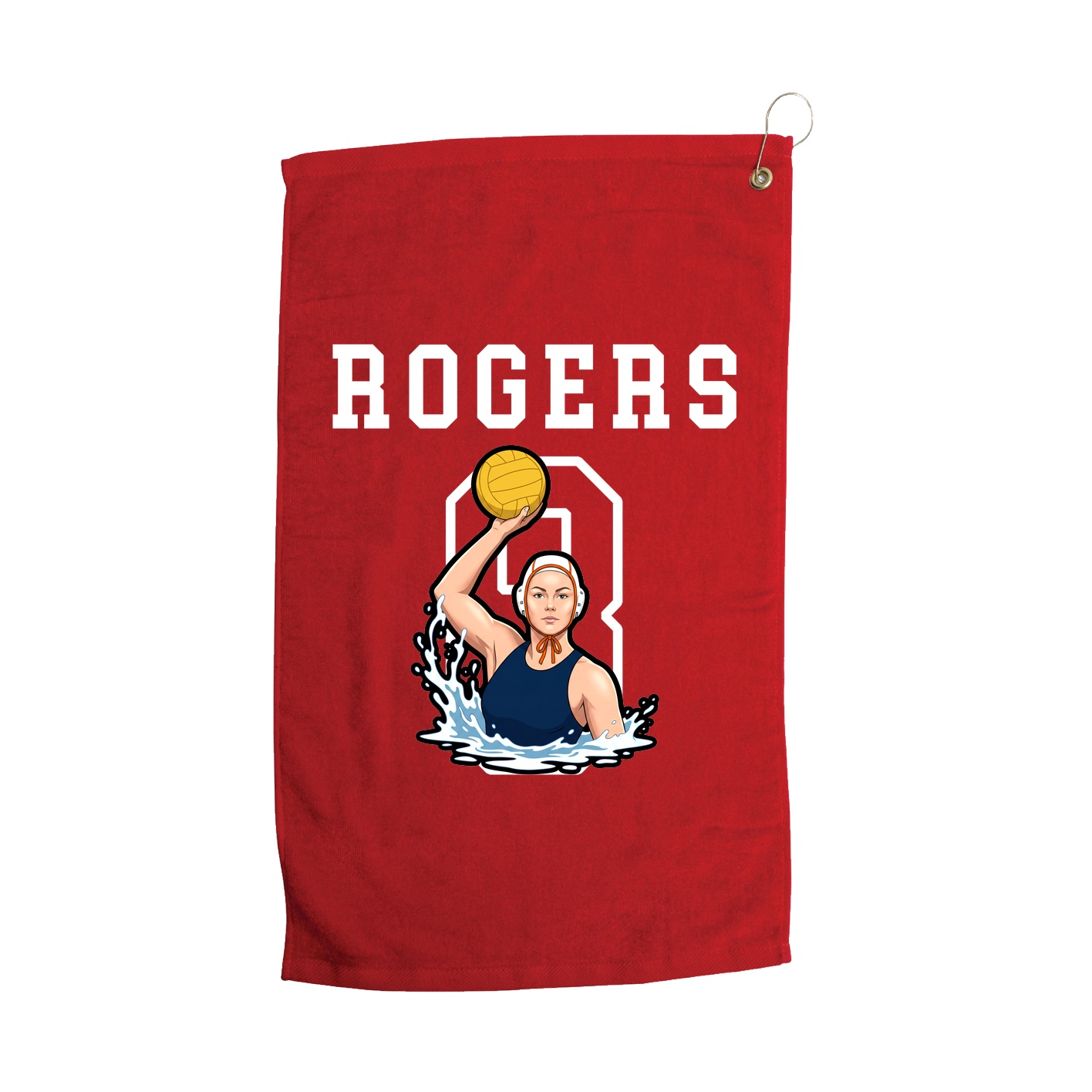 Golf Towel — Shirsey in Red