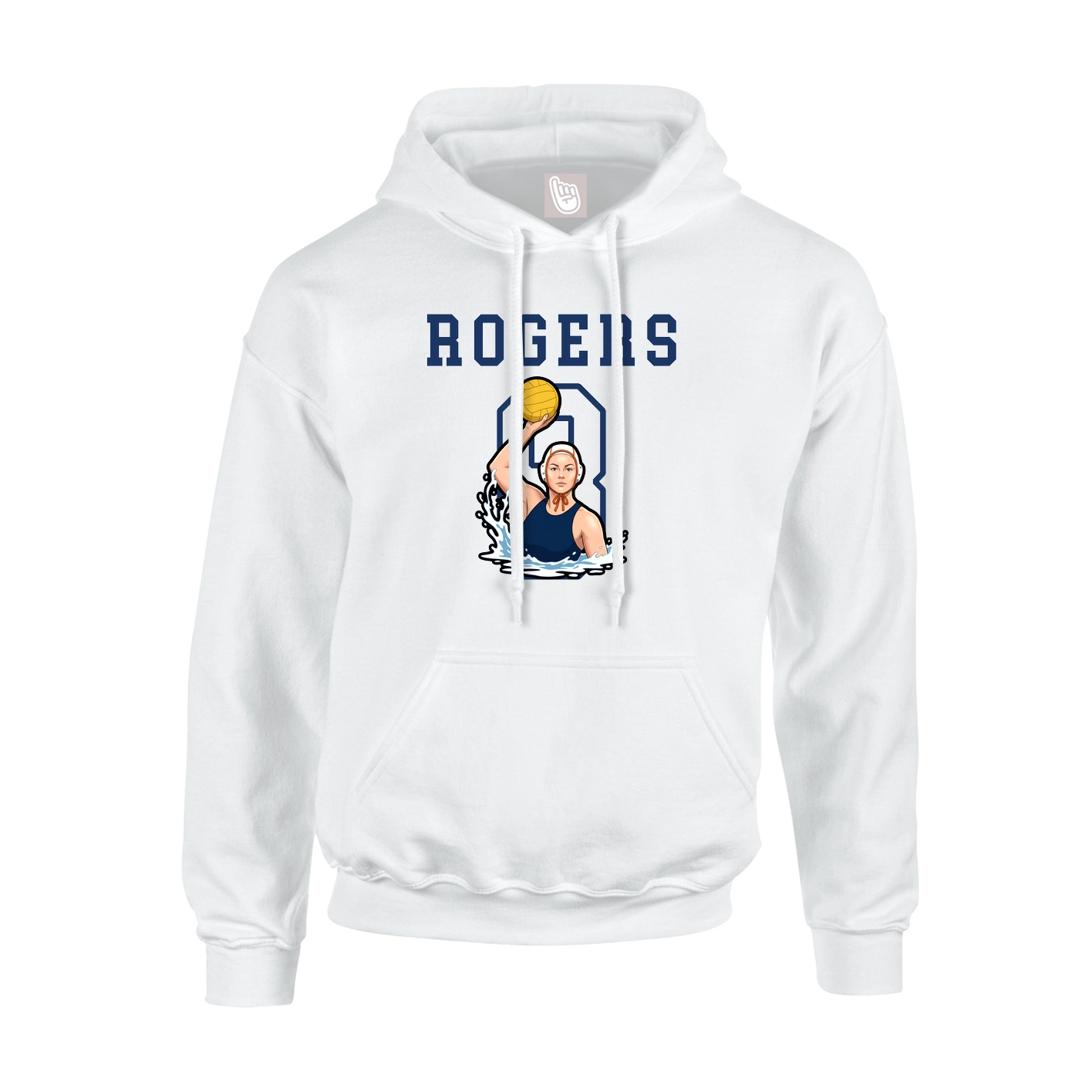 Youth Hoodie — Shirsey in White