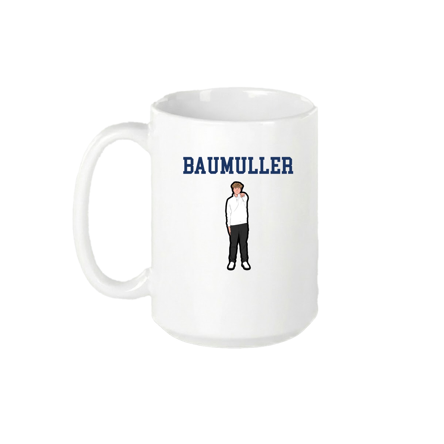 15oz Coffee Mug — Shirsey in White