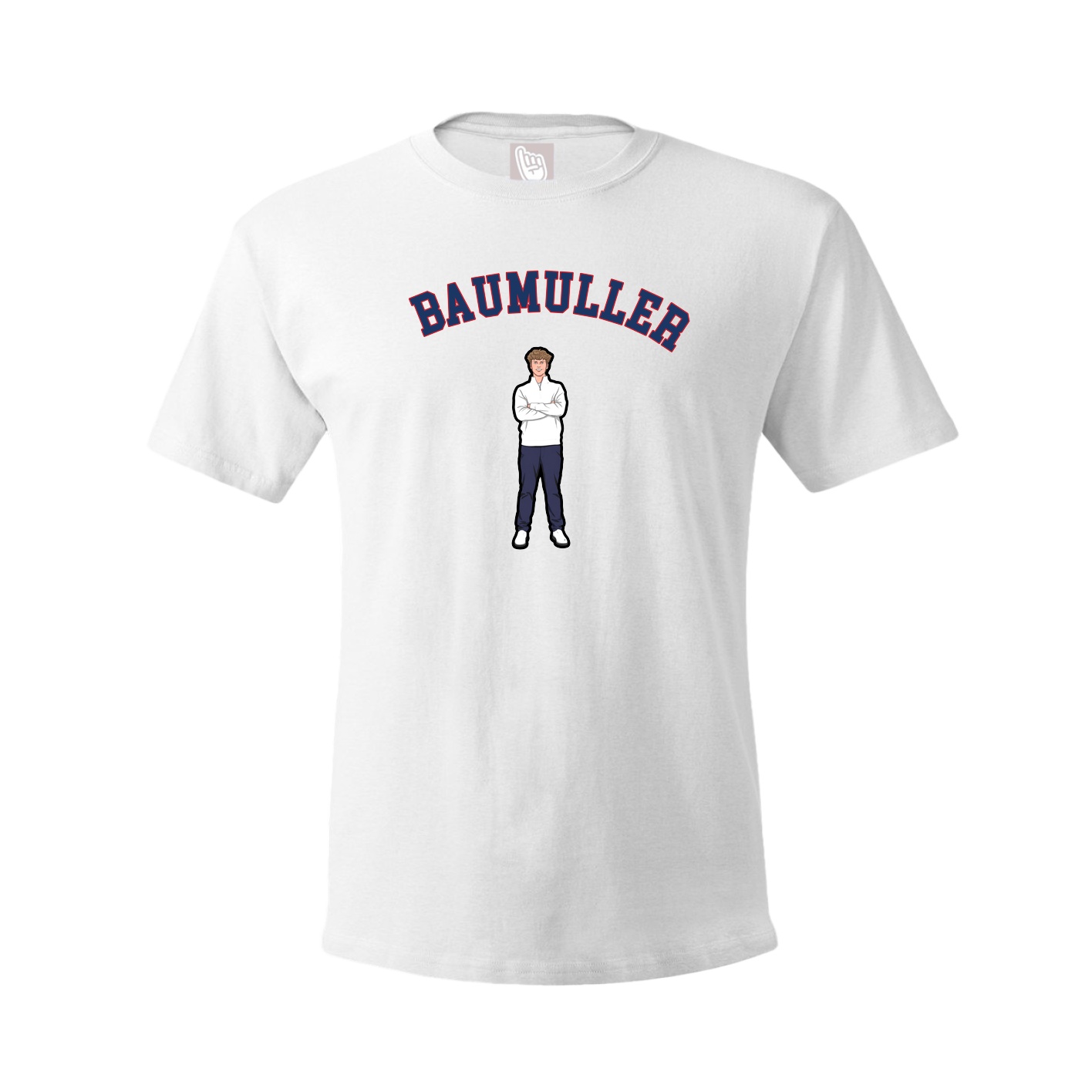 Youth Tee — Shirsey Arch in White