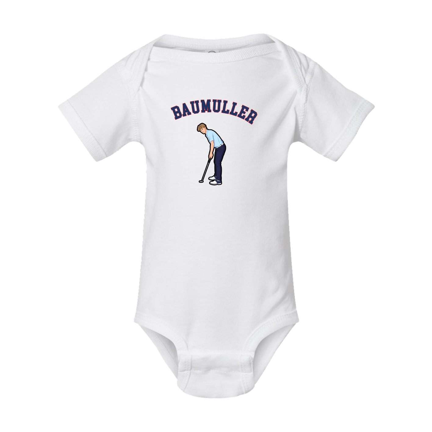 Baby Onesie — Shirsey Arch in White