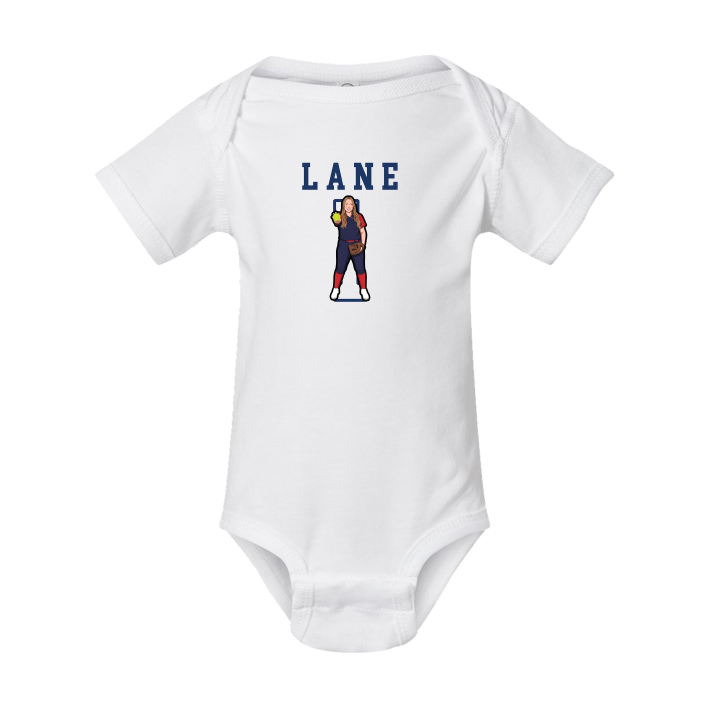 Baby Onesie — Shirsey in White