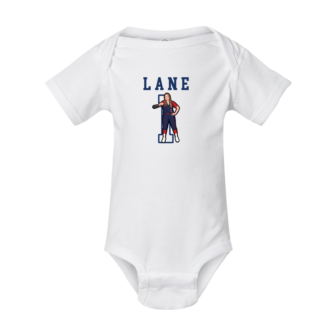Baby Onesie — Shirsey in White