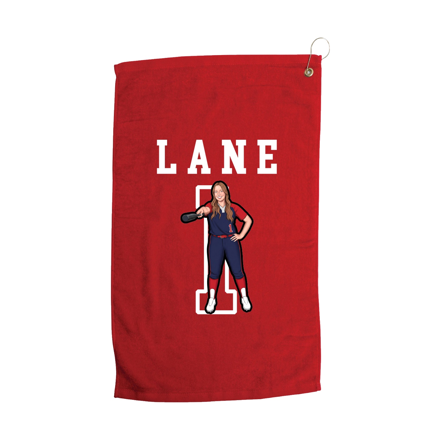 Golf Towel — Shirsey in Red