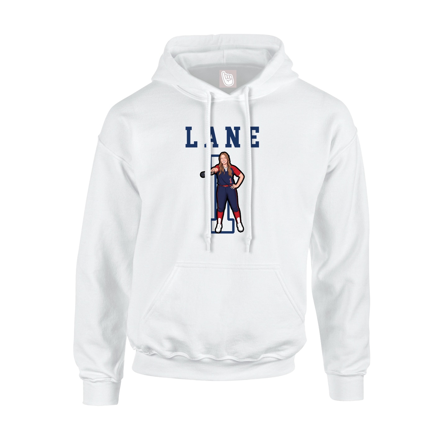 Youth Hoodie — Shirsey in White