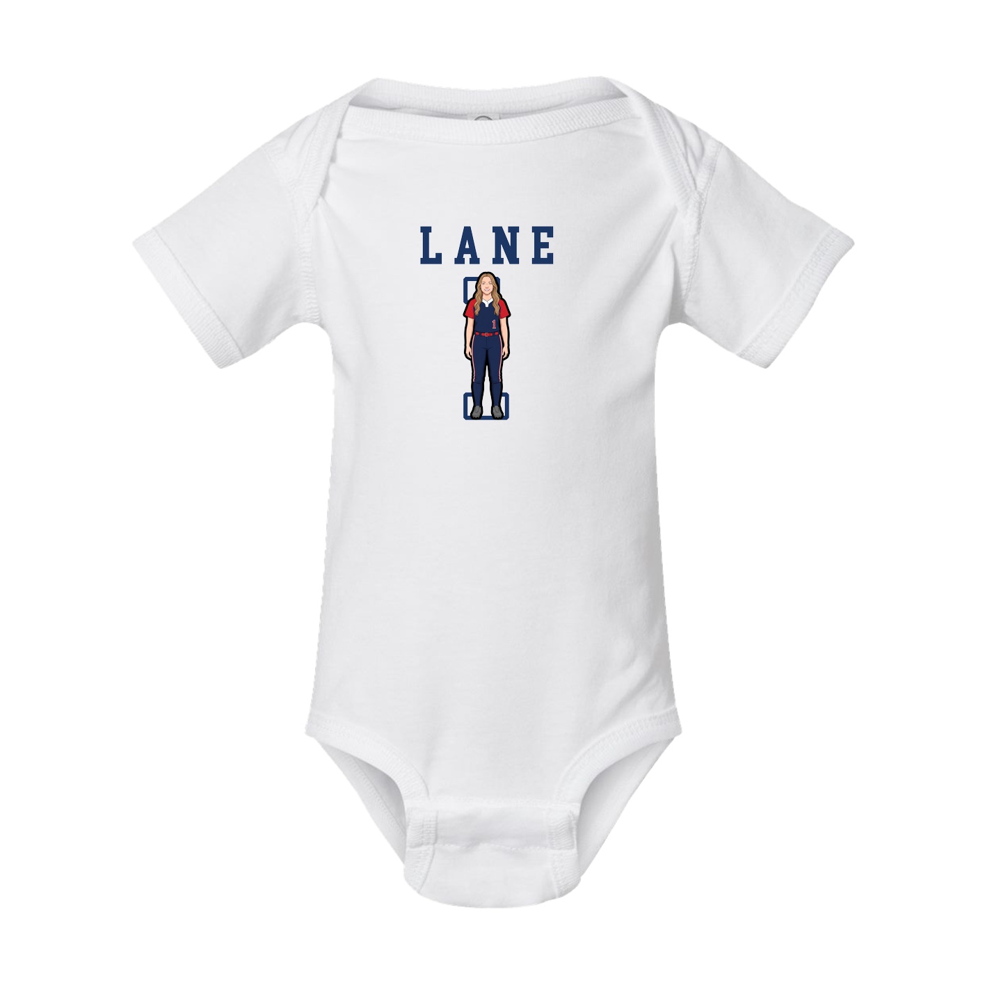 Baby Onesie — Shirsey in White