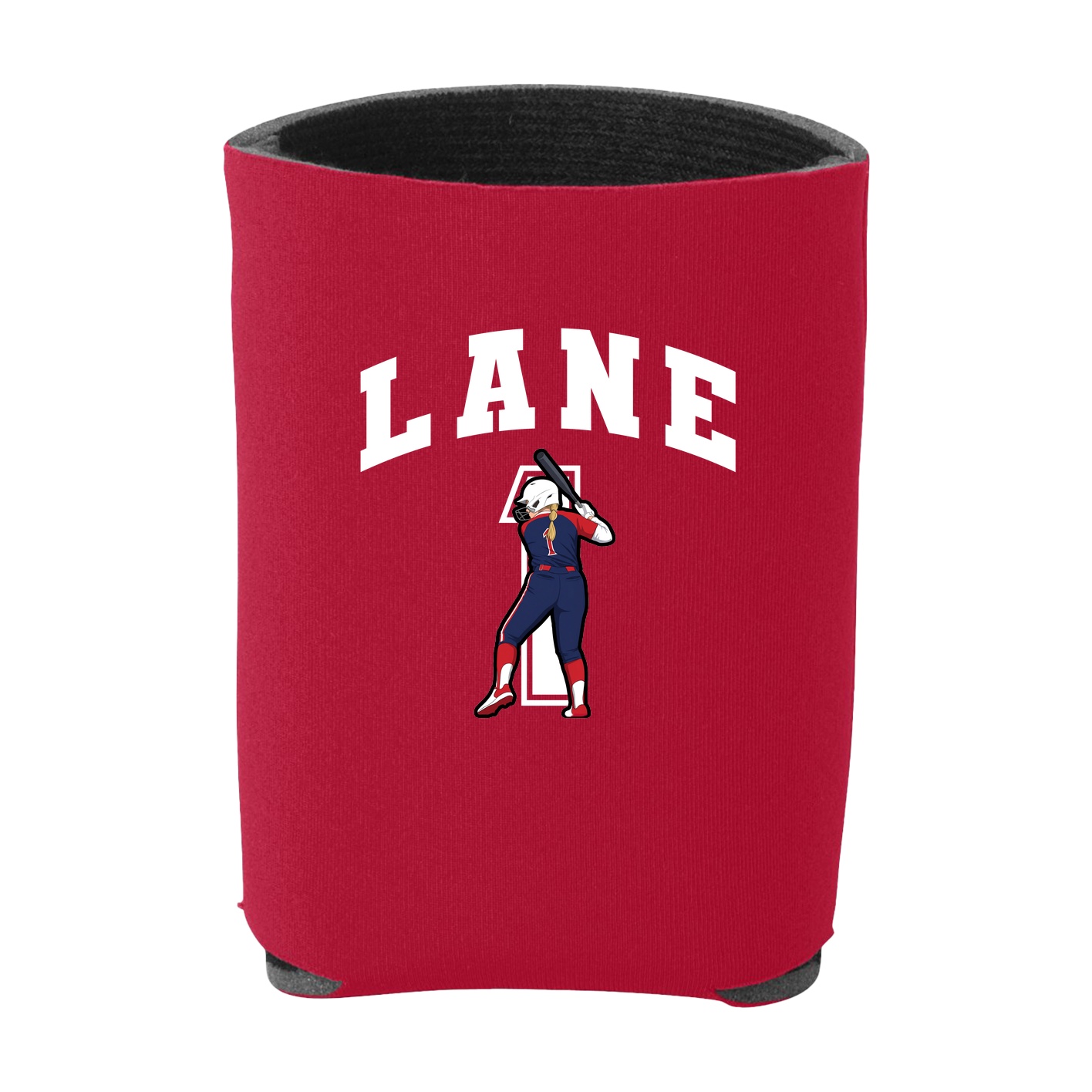 Can Holder — Number in Red