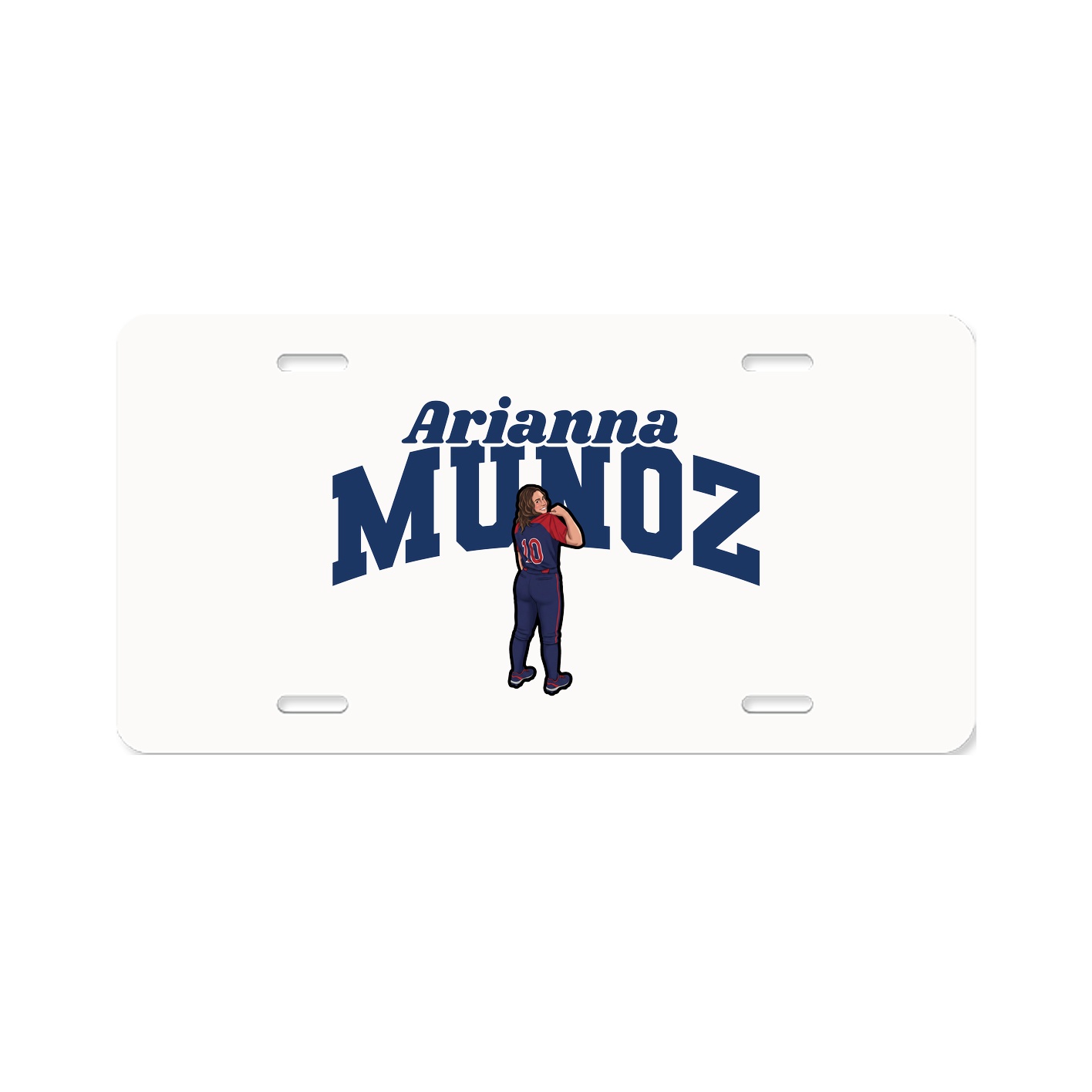 License Plate — Signature Arch in Classic