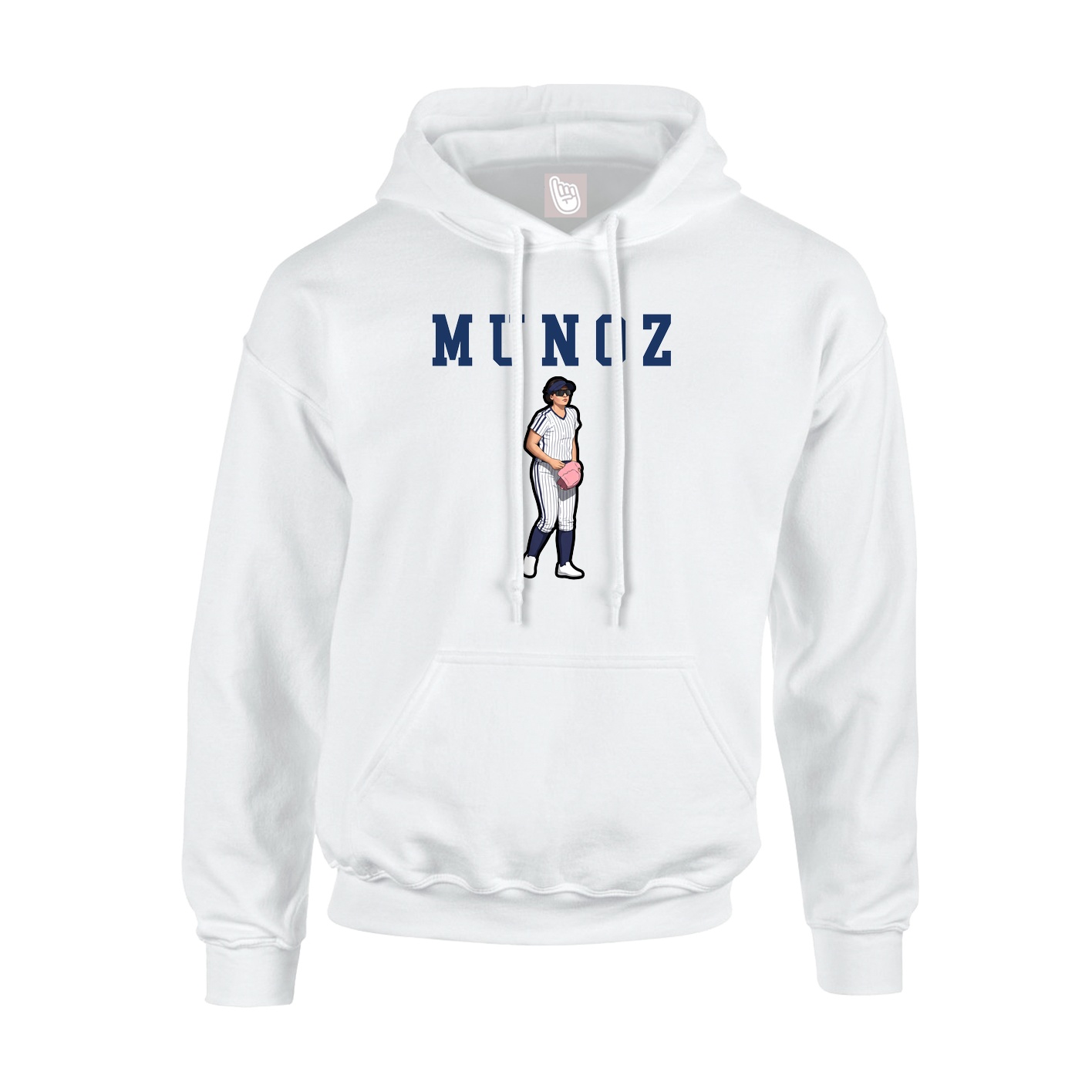 Youth Hoodie — Shirsey in White