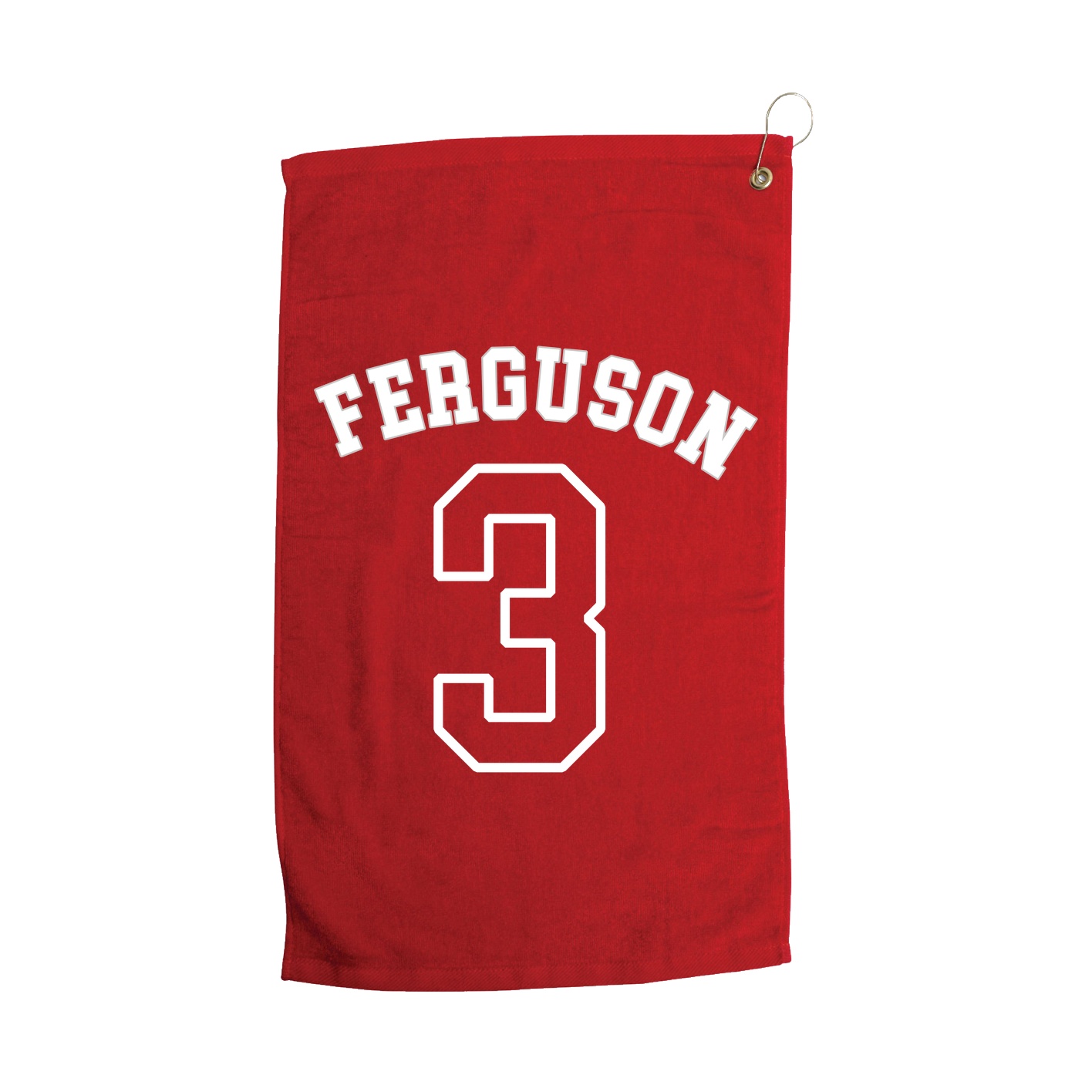 Golf Towel — Shirsey Arch in Red