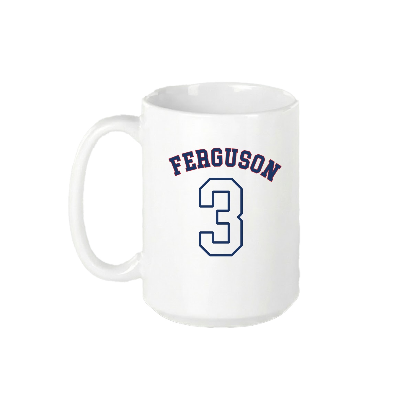 15oz Coffee Mug — Shirsey Arch in White