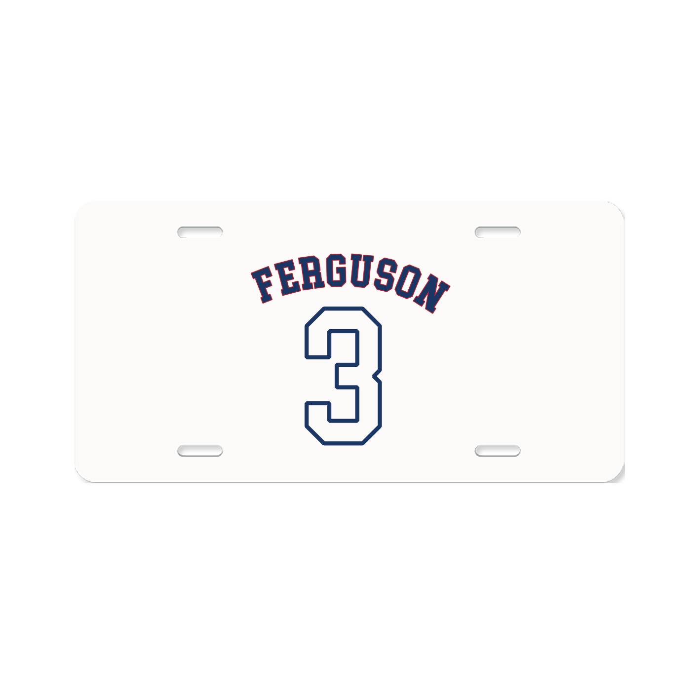 License Plate — Shirsey Arch in Classic