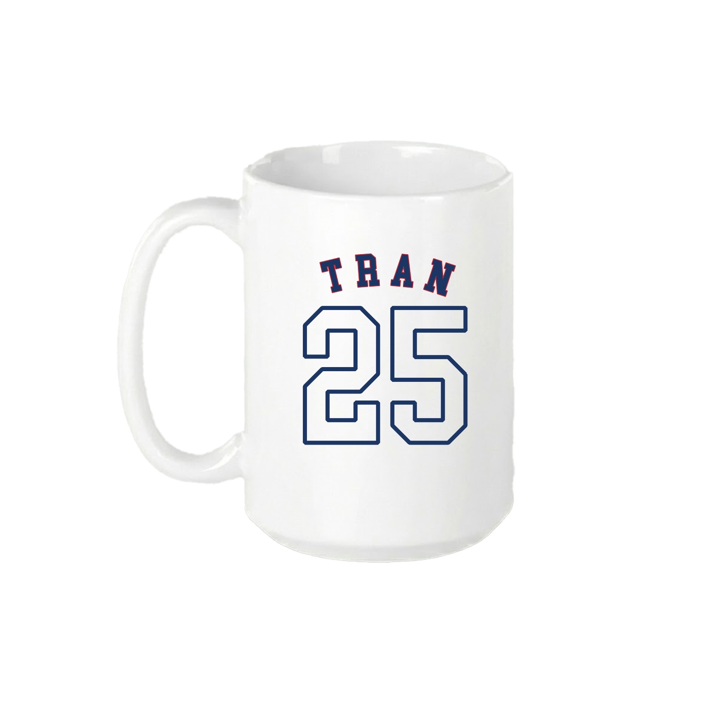15oz Coffee Mug — Shirsey Arch in White