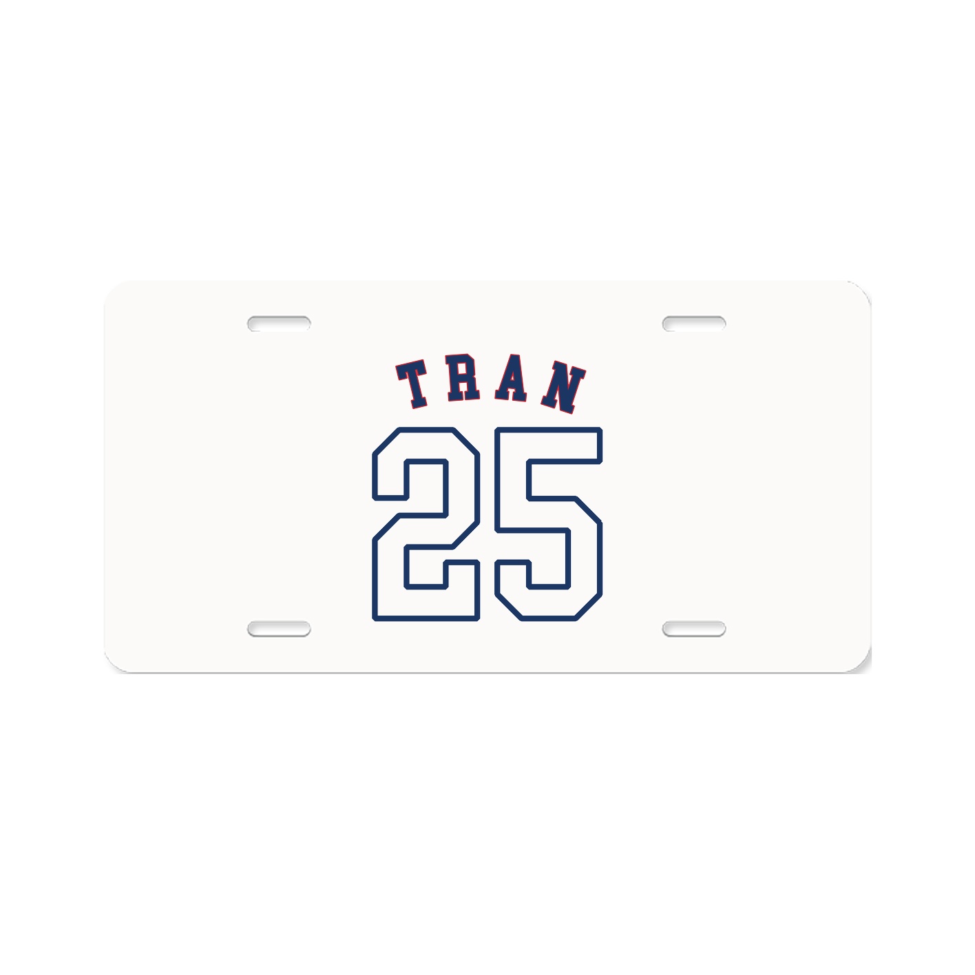 License Plate — Shirsey Arch in Classic