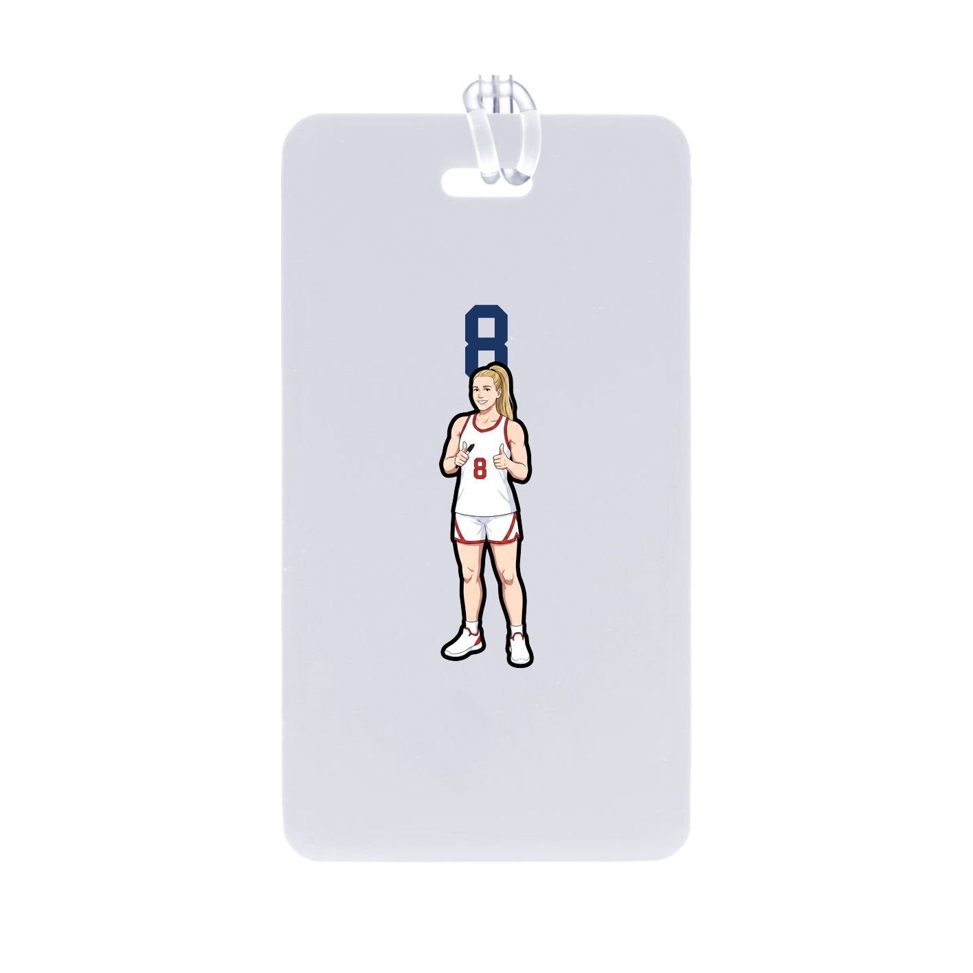Bag Tag — Number Top in Classic