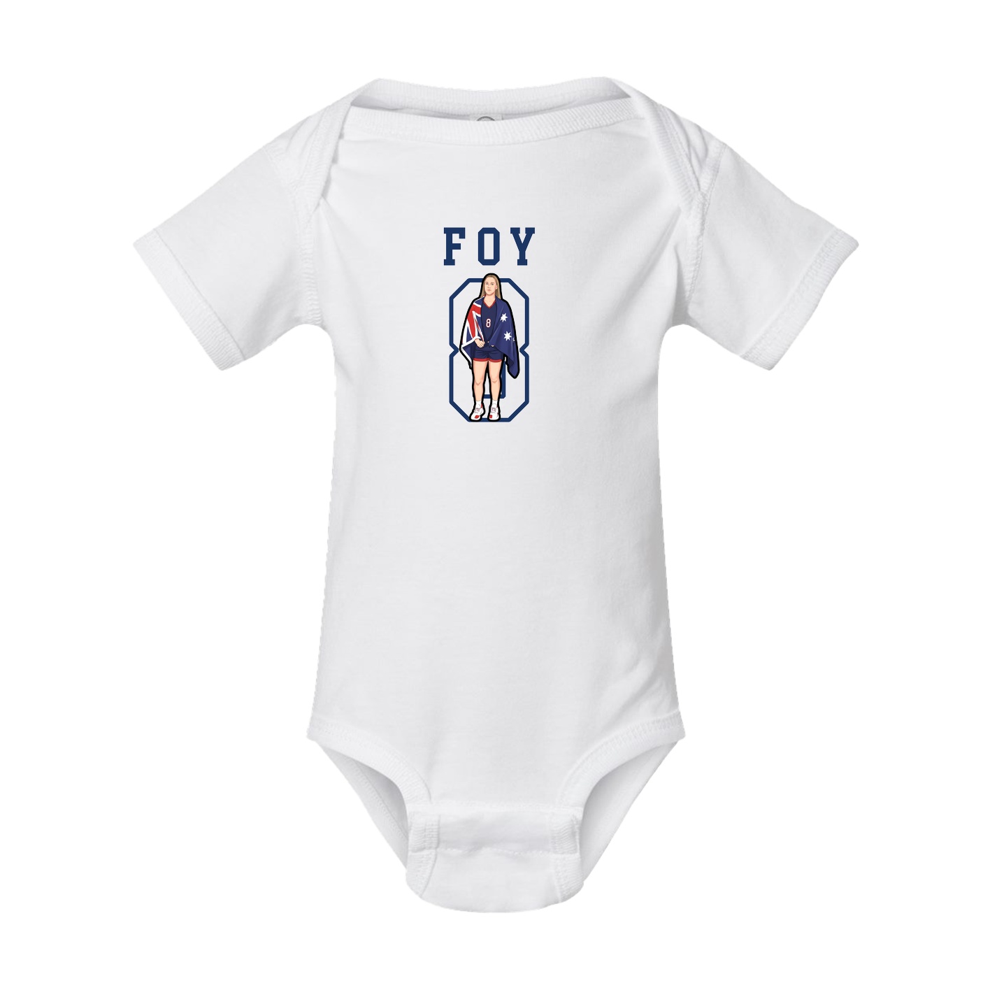 Baby Onesie — Shirsey in White