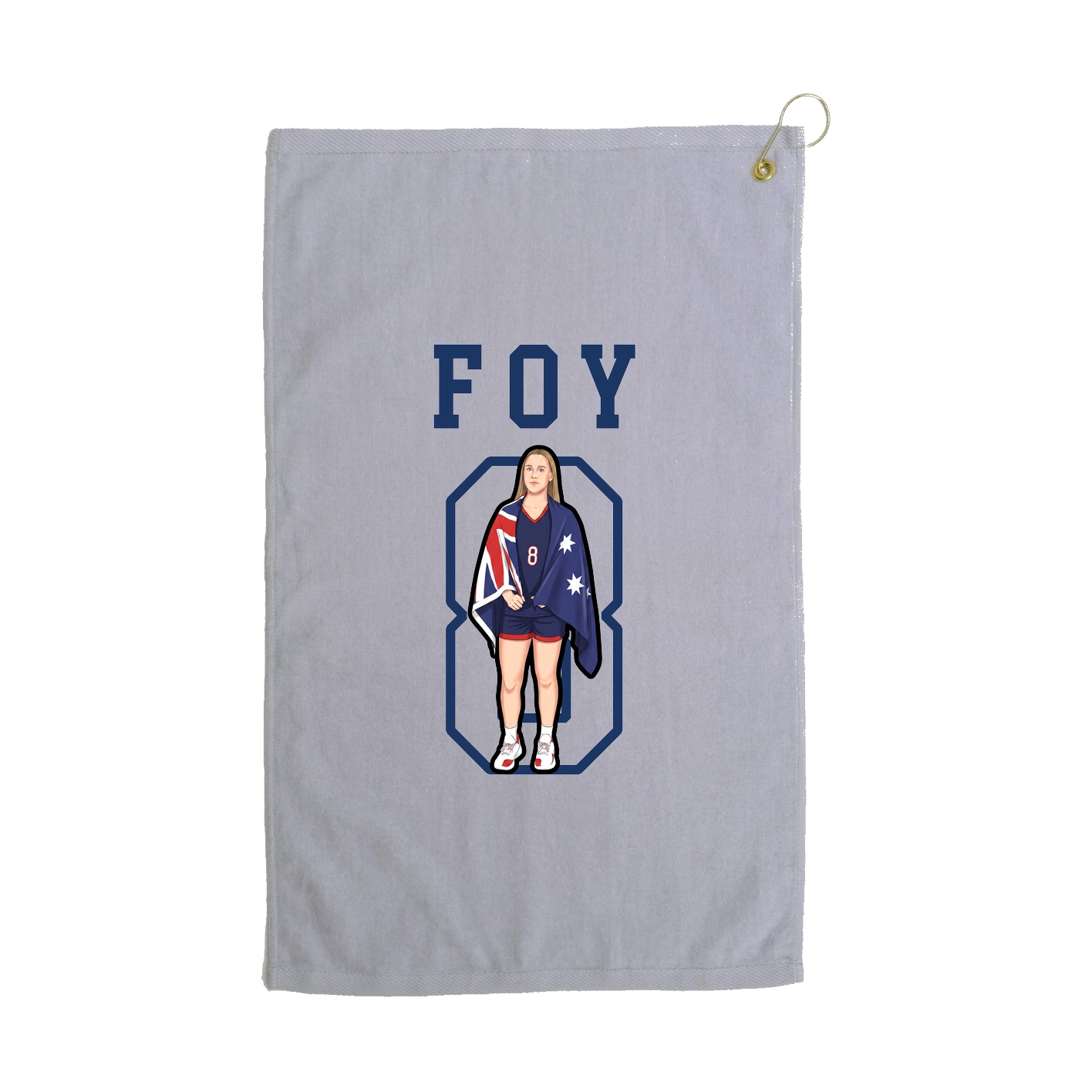 Golf Towel — Shirsey in Grey