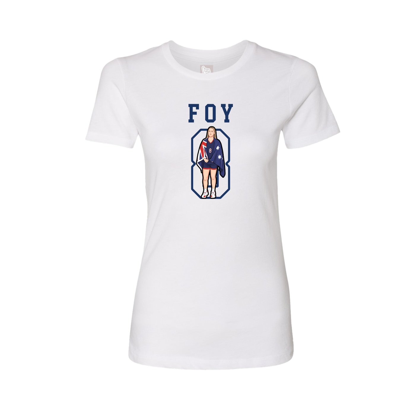 Fitted Women's Tee — Shirsey in White