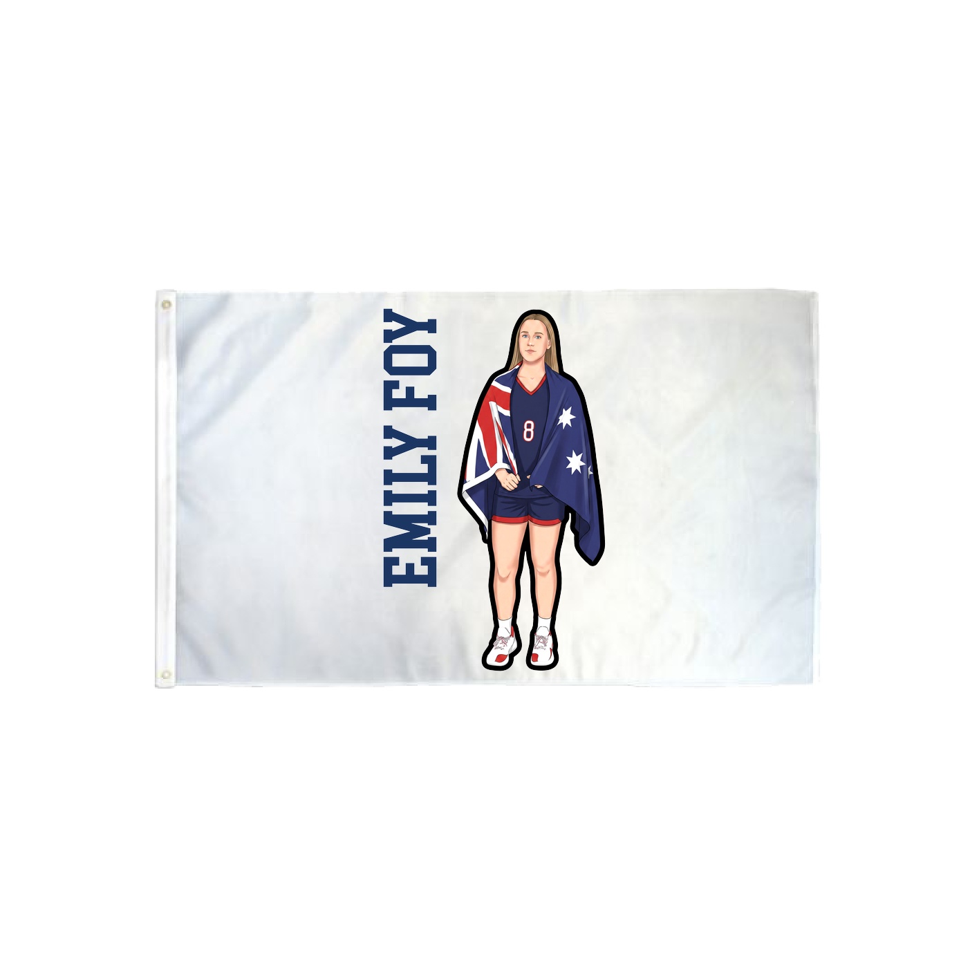 3x5 Flag — Name Vertical in Classic