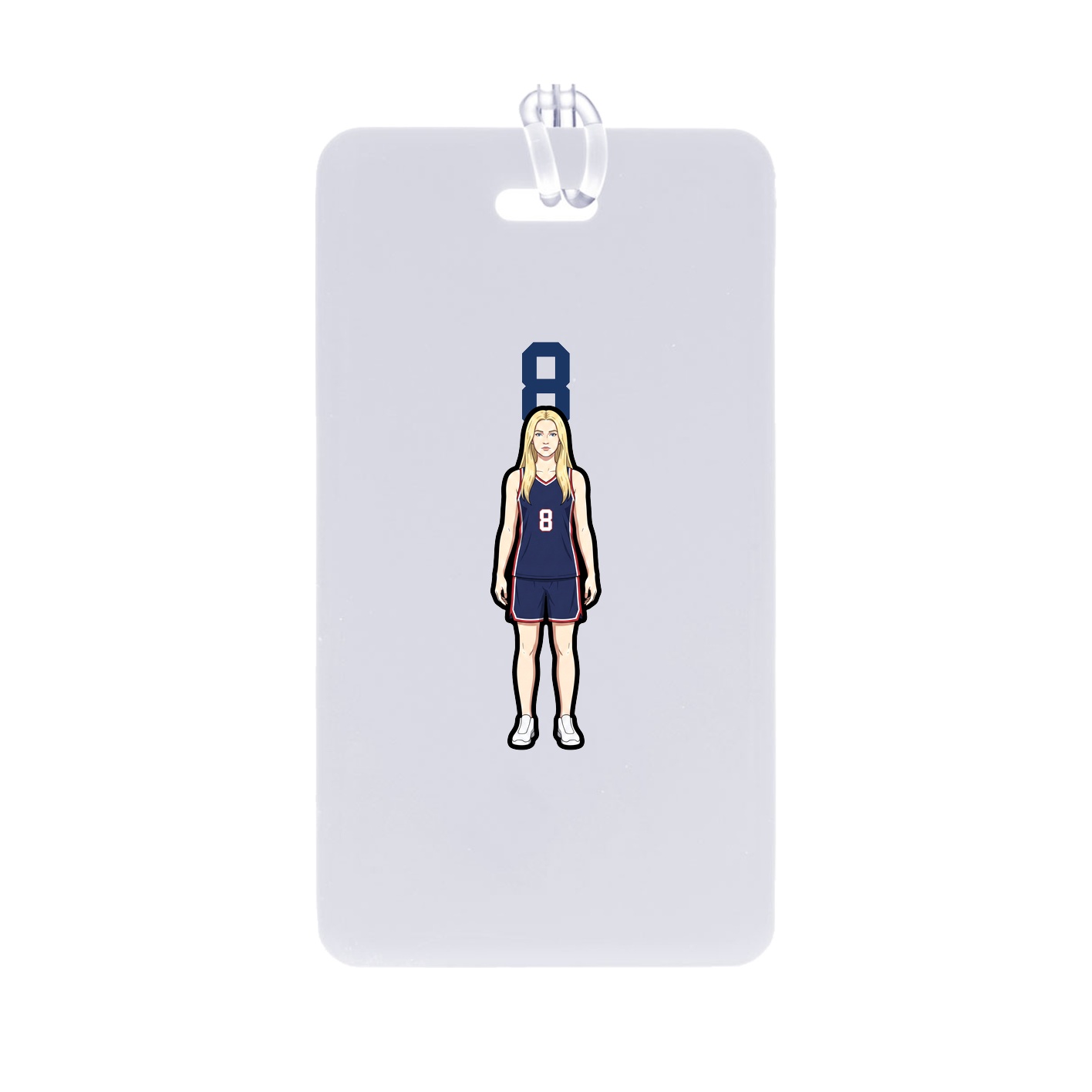 Bag Tag — Number Top in Classic