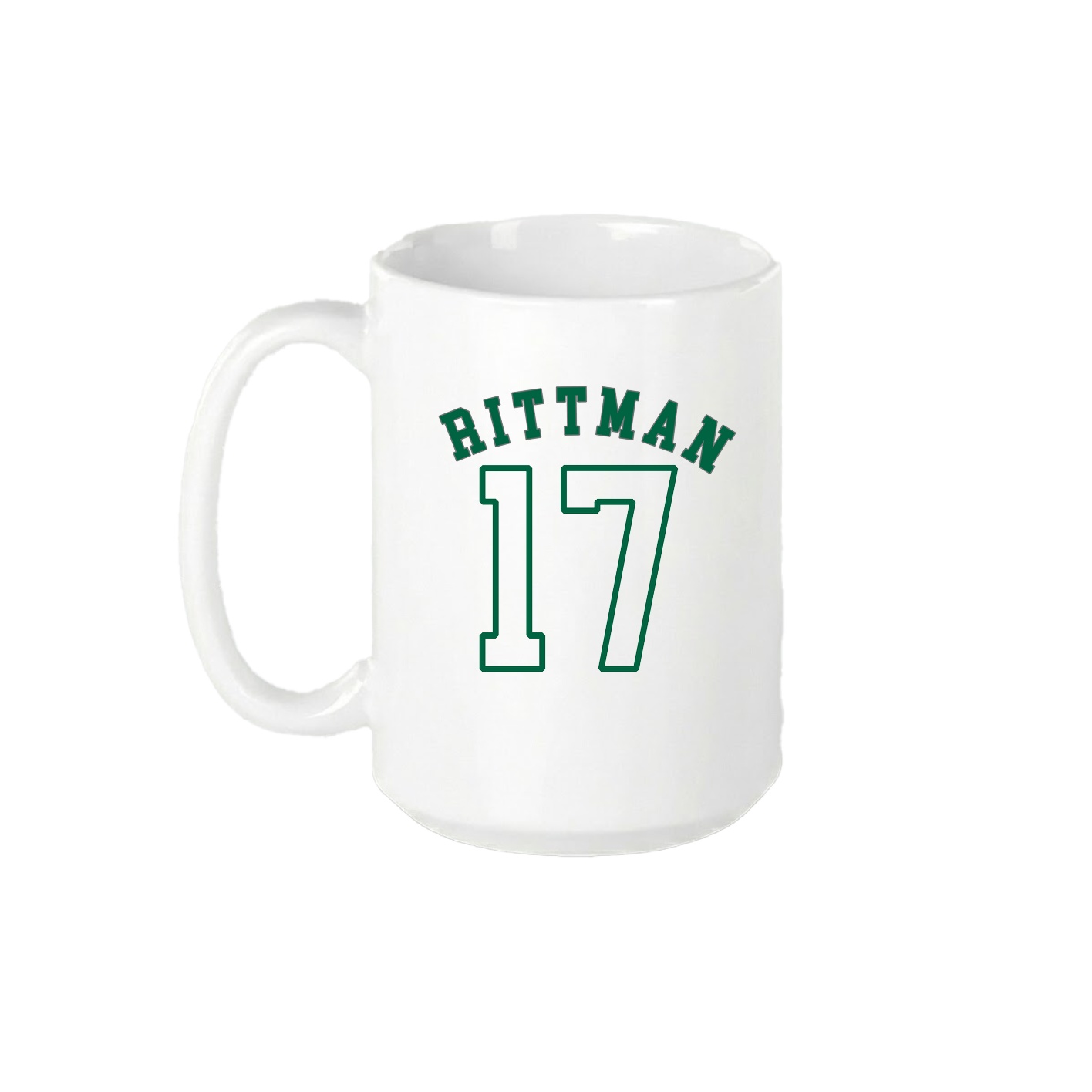 15oz Coffee Mug — Shirsey Arch in White