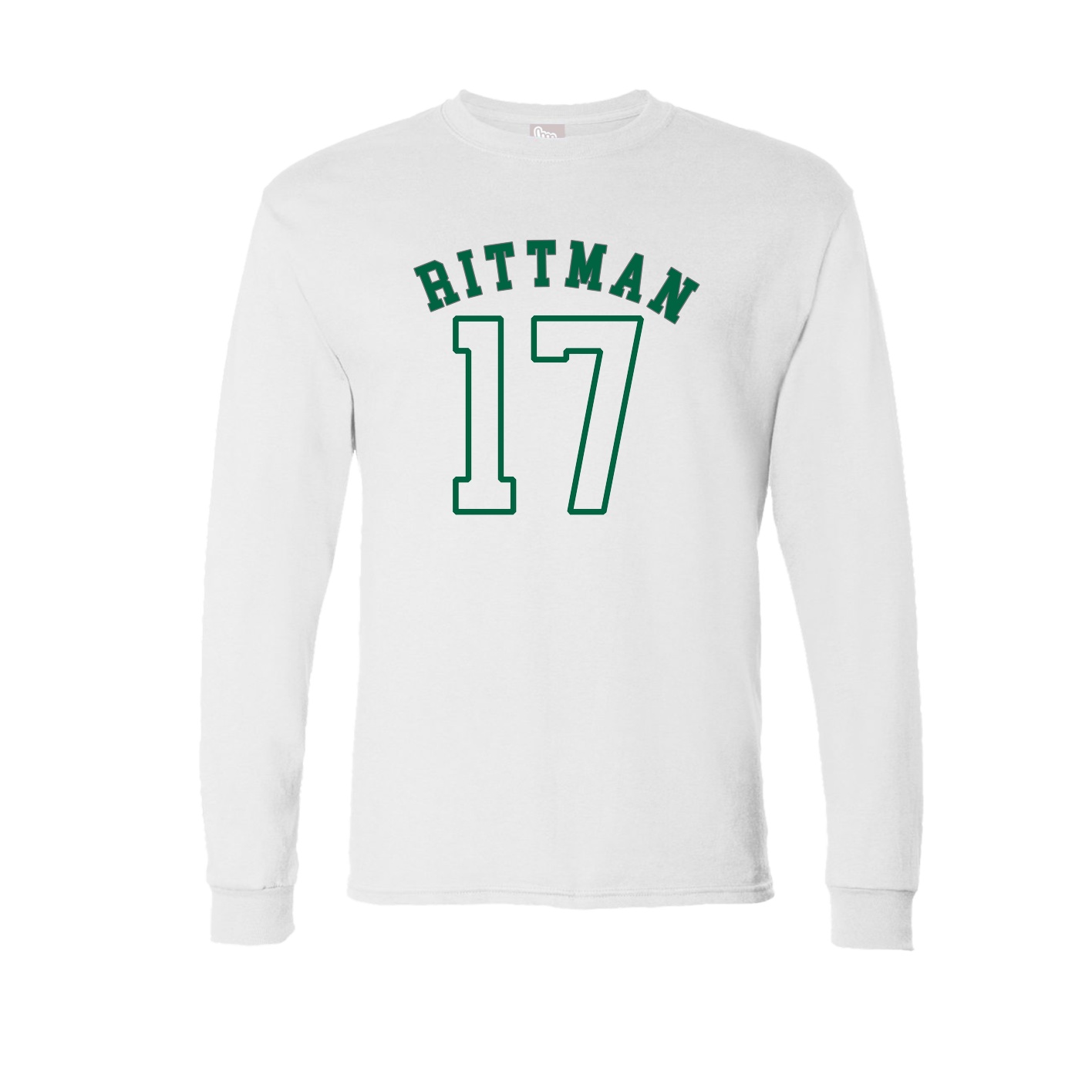 Long Sleeve Tee — Shirsey Arch in White